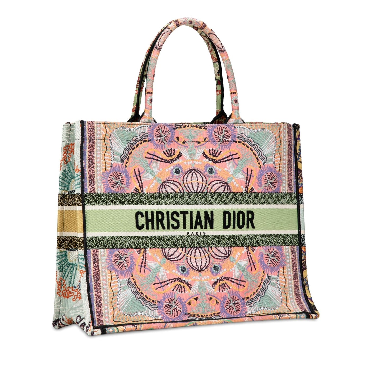 Dior Cruise Lights Book Tote Shg Vjfxc8 Canvas Multicolor Large Tote Bag