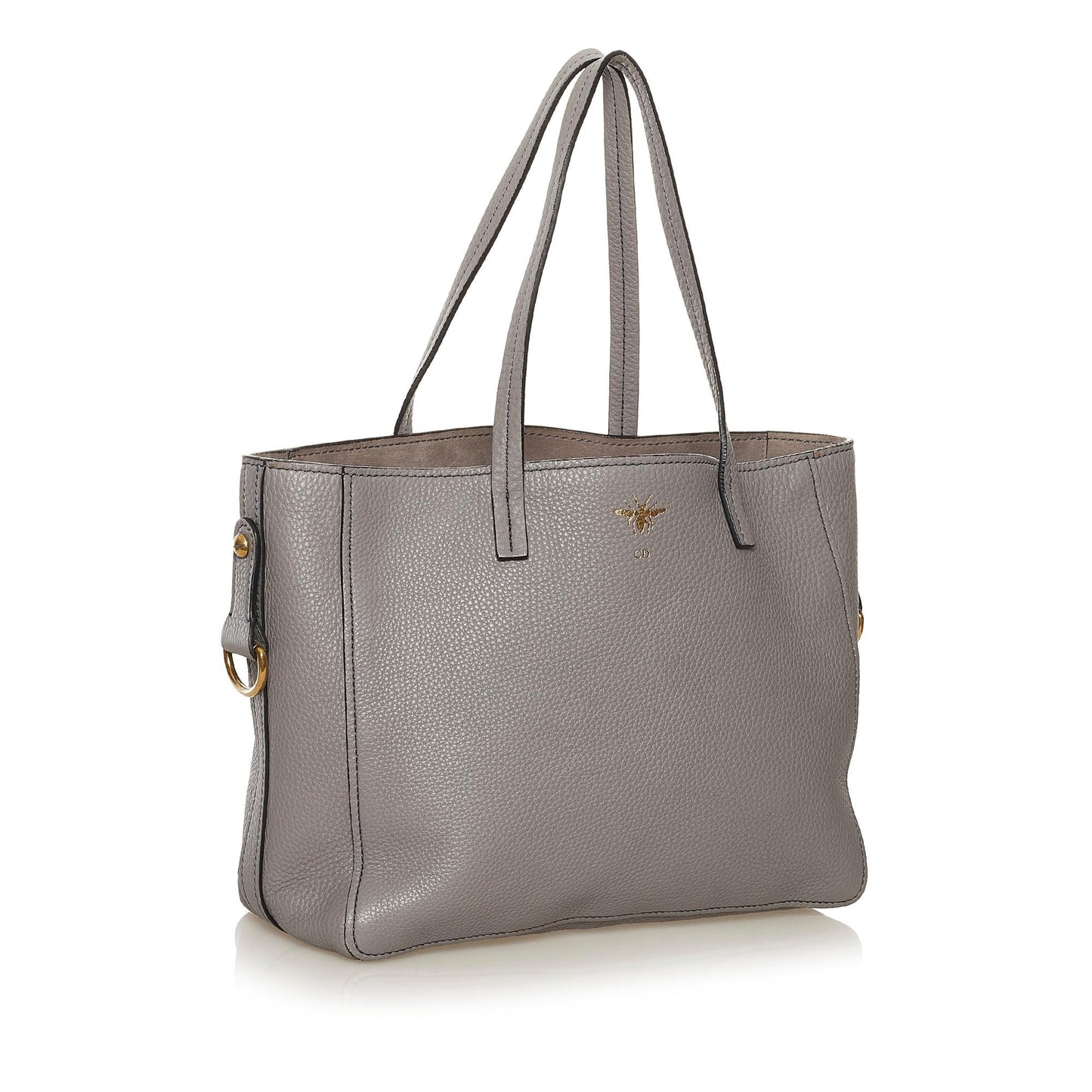 Dior Bee Satchel Shg Leather Satchel Bag