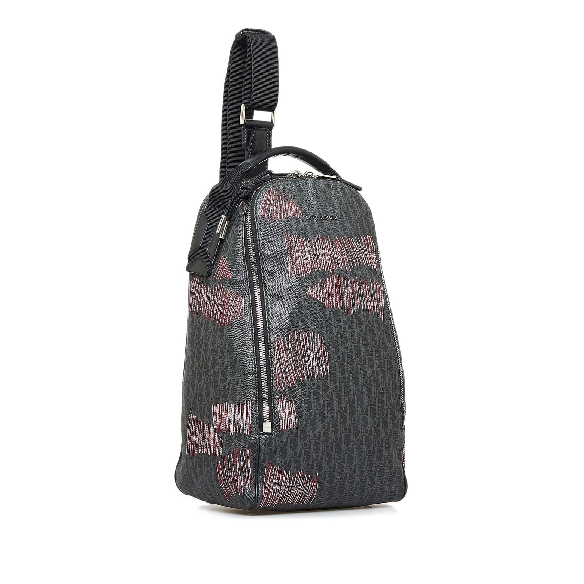 Dior Darklight Stitched Sling Backpack Shg Bjo6Gu Crossbody Bag