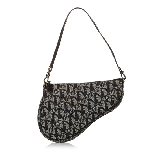 Dior Oblique Saddle Shg Handbag Canvas Mini Travel Bag Saddle Shg 32850