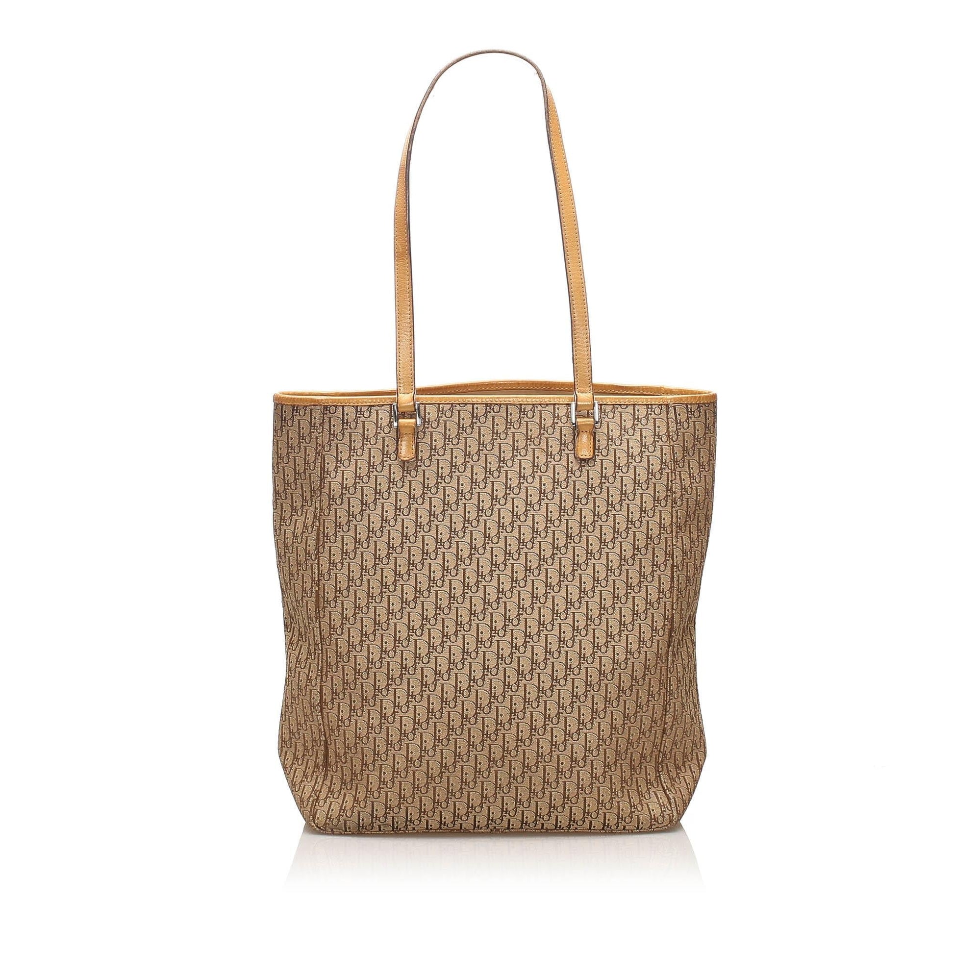 Dior Oblique Tote Bag Shg Canvas