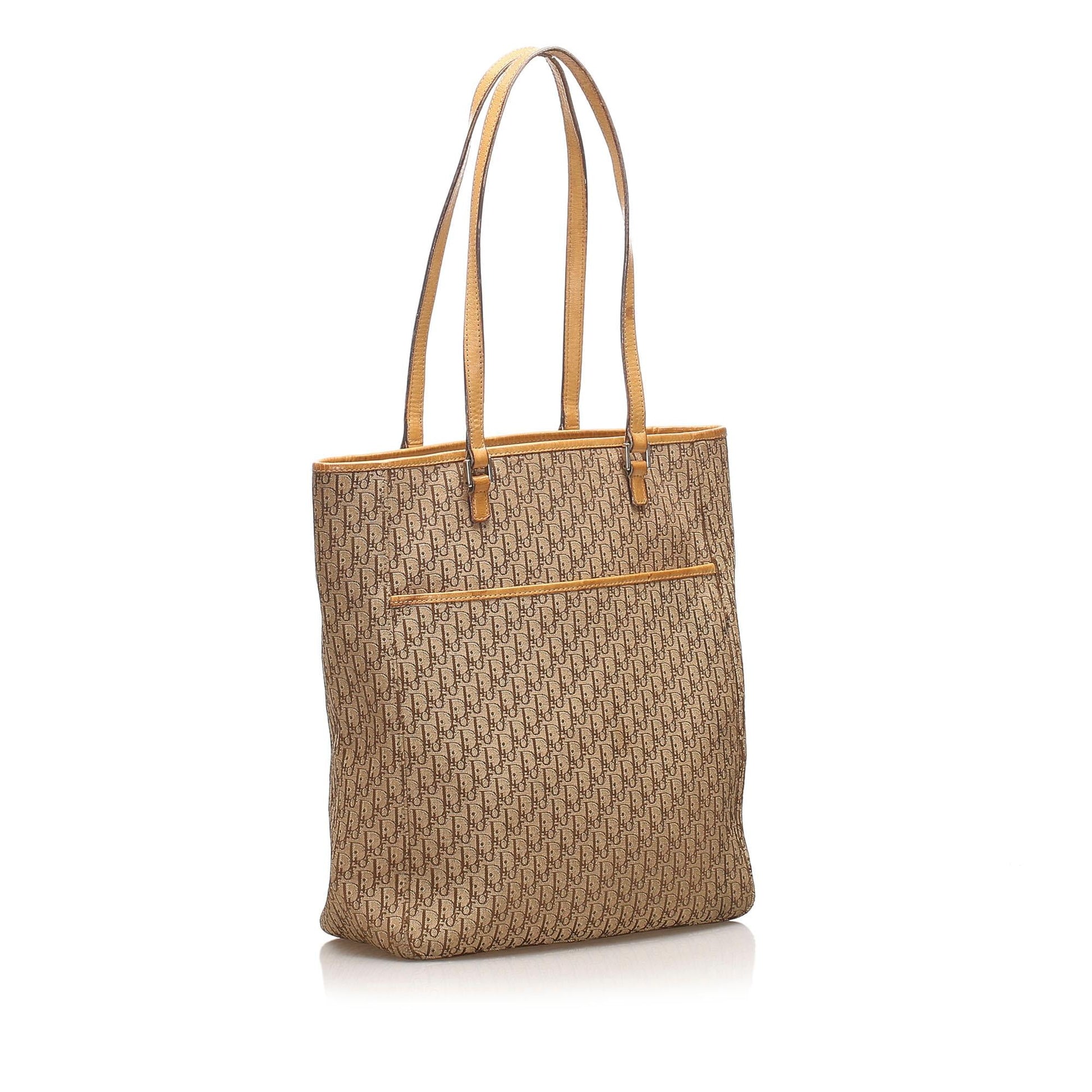 Dior Oblique Tote Bag Shg Canvas