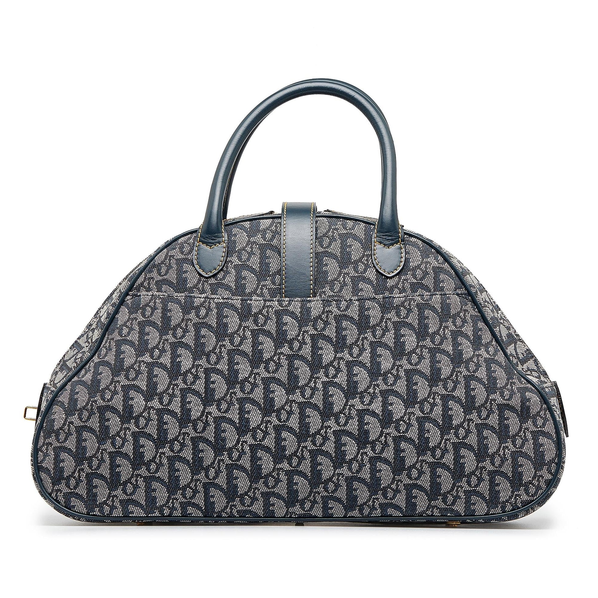 Dior Oblique Double Saddle Bowler Shg Pjpeae Satchel Bag
