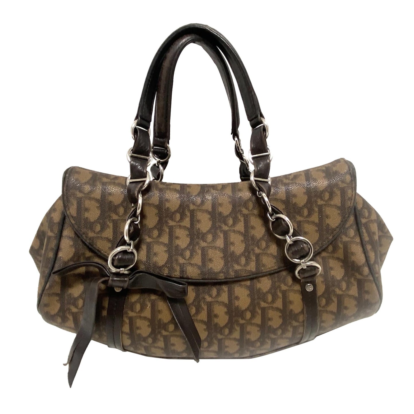 Dior Oblique Romantique Handbag Shg Ujzdlp Satchel Bag