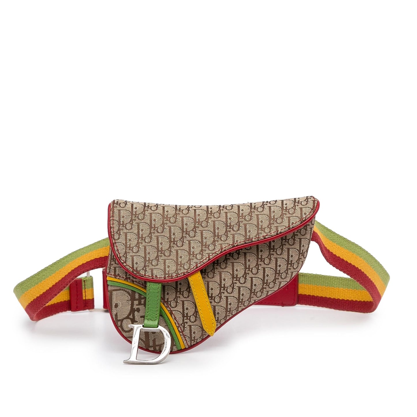 Dior Oblique Saddle Rasta Belt Bag Shg Mmitq4