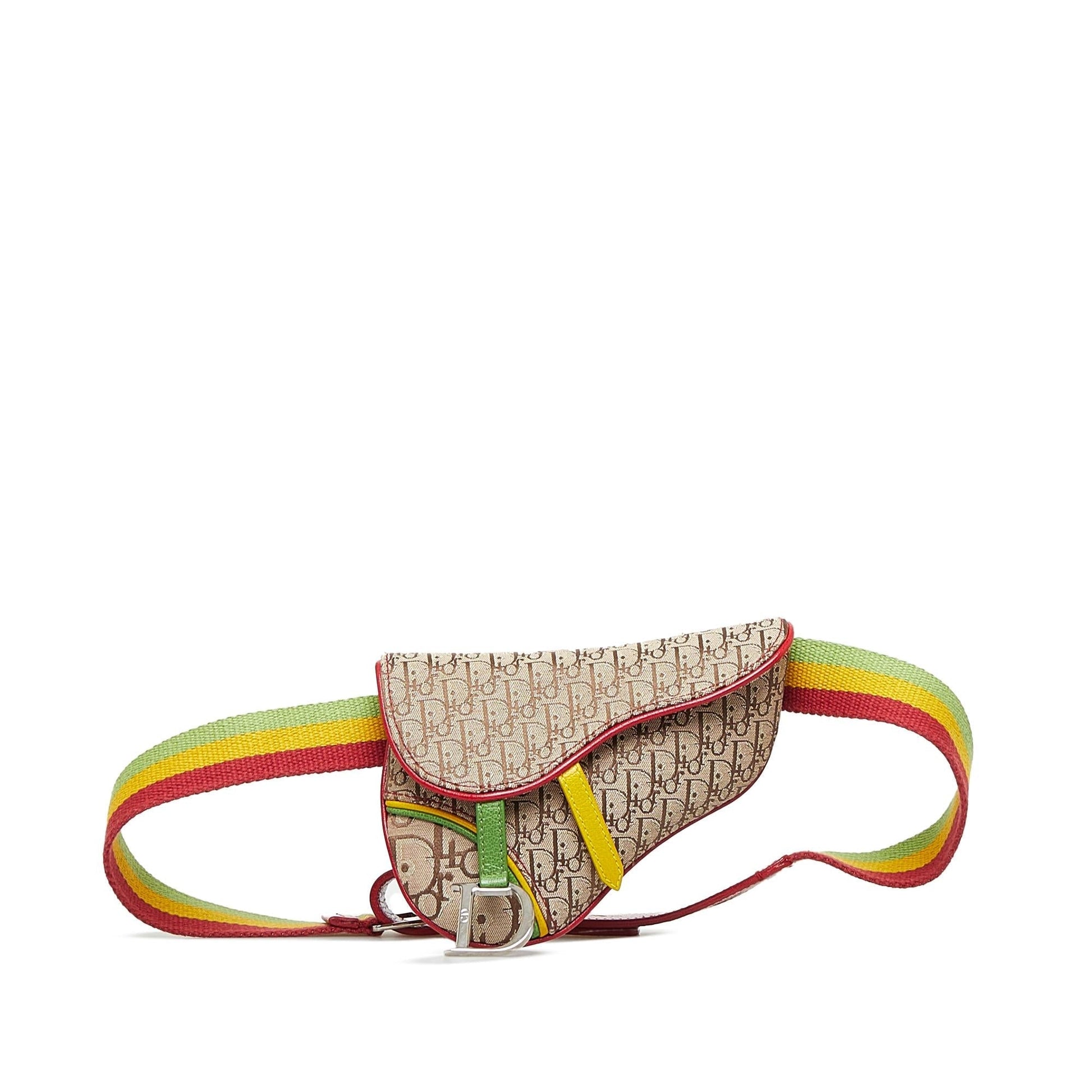 Dior Oblique Saddle Rasta Belt Bag Shg Ufhvne
