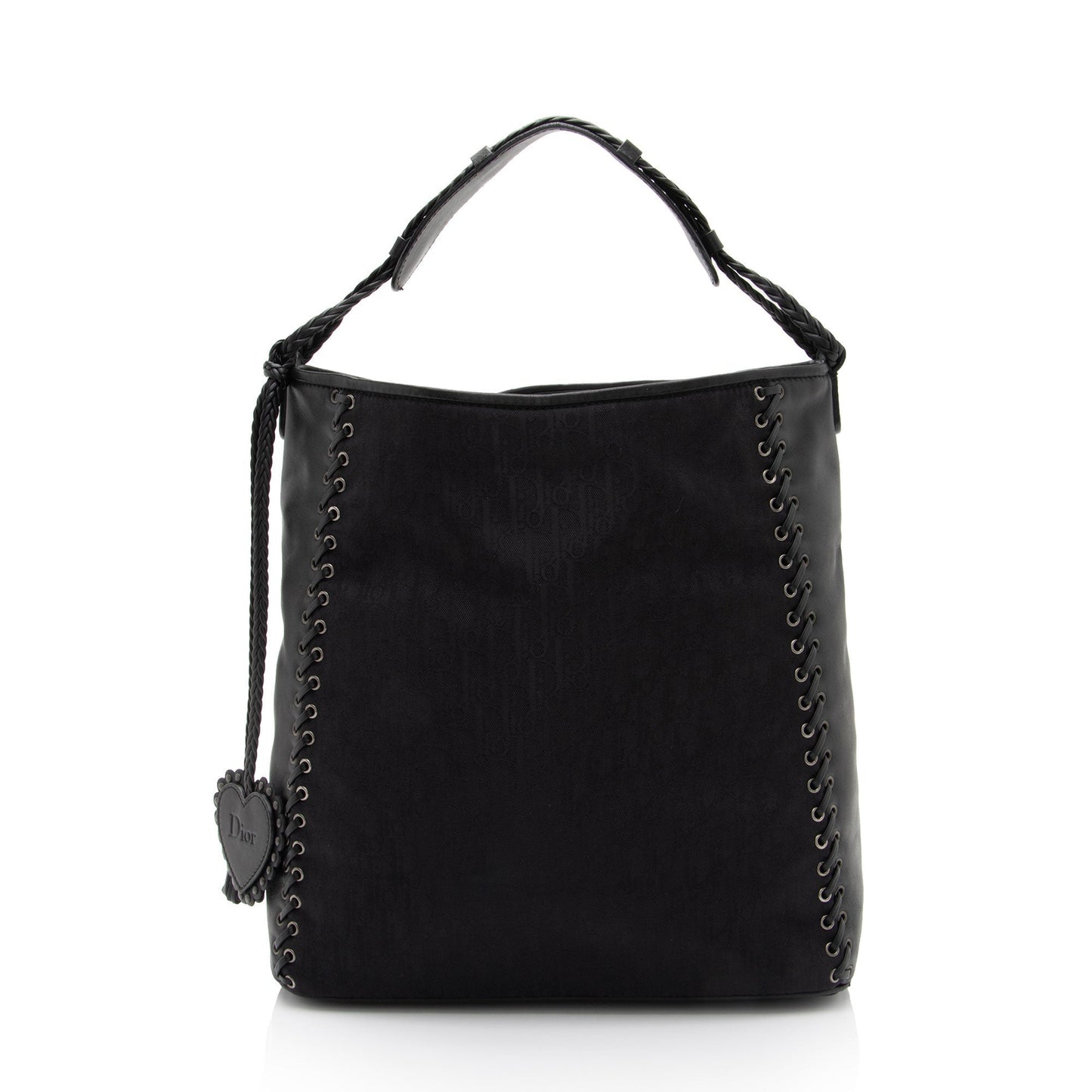 Dior issimo Ethnic Hobo Shf Bcjayh Leather Nylon Medium Shoulder Bag