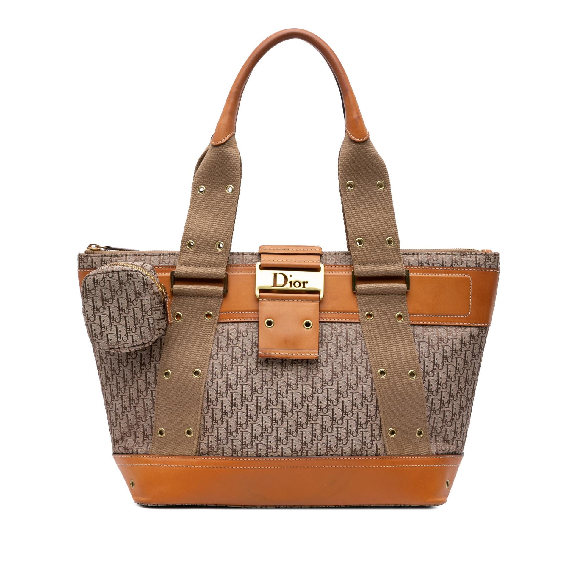 Dior issimo Trotter Street Chic Columbus Tote Canvas Tote Bag