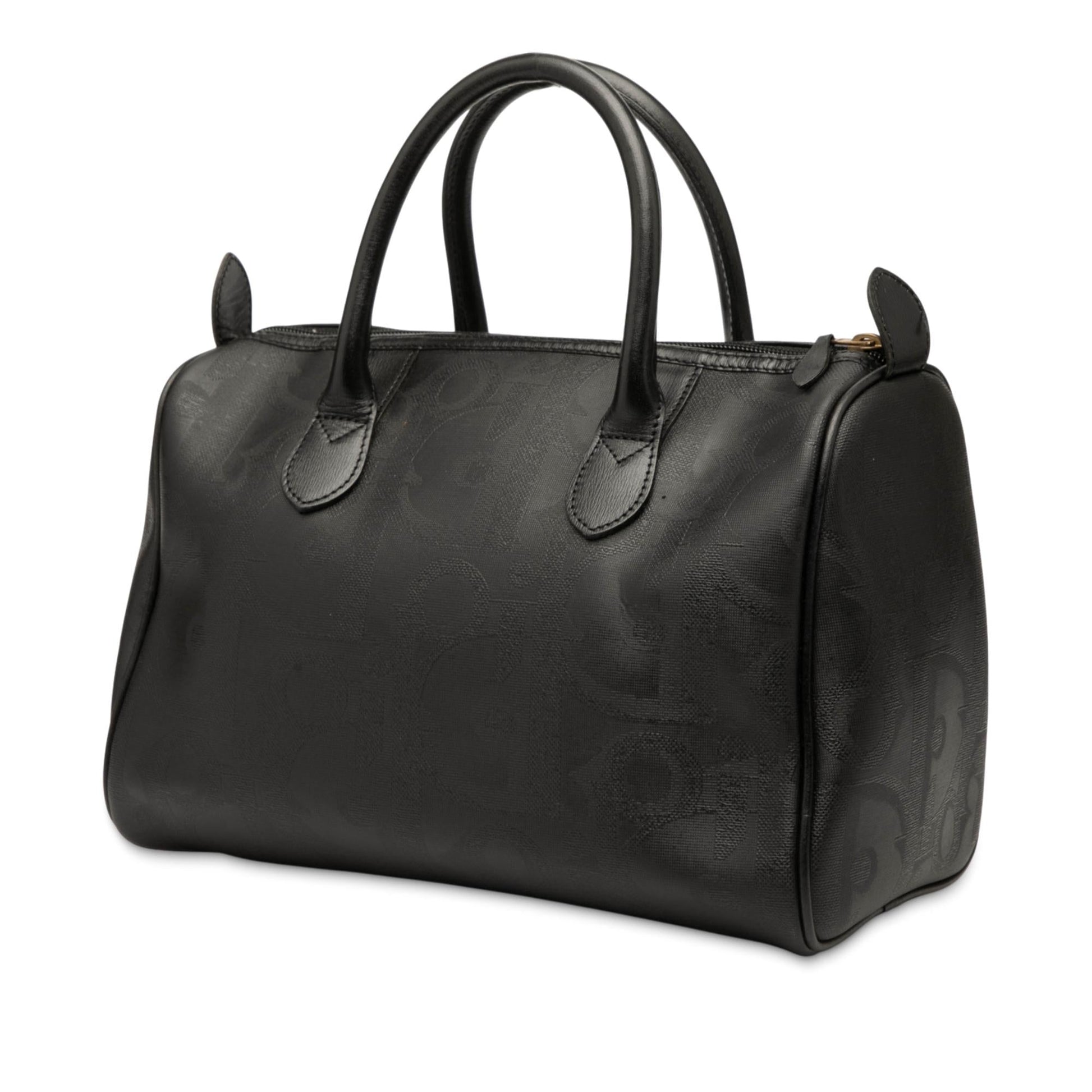 Dior issimo Trotter Coated Boston Bag Canvas Satchel Bag Boston Bag 1