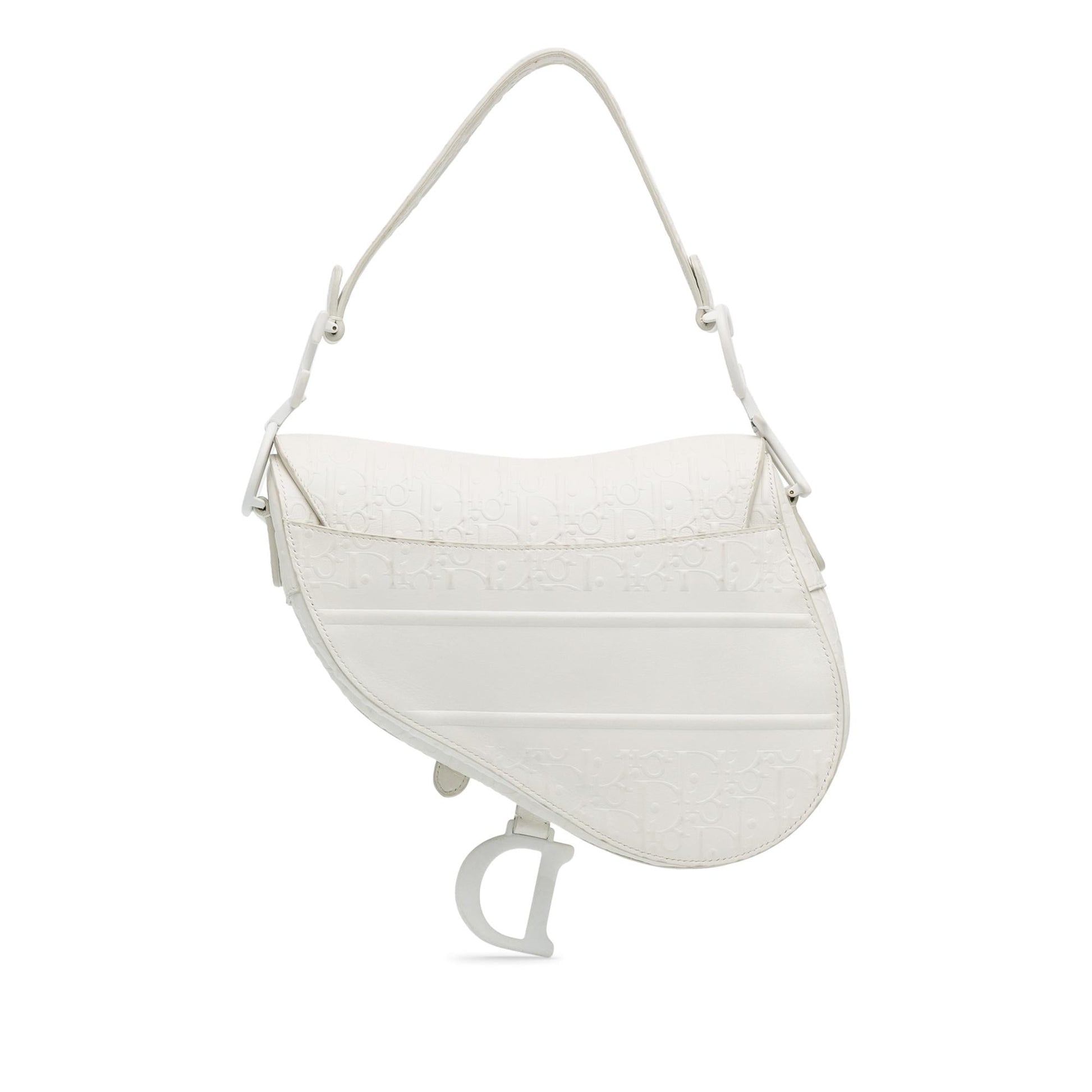 Dior Oblique Saddle Bag Shg Zwe7Gr Leather Embossed Shoulder Bag