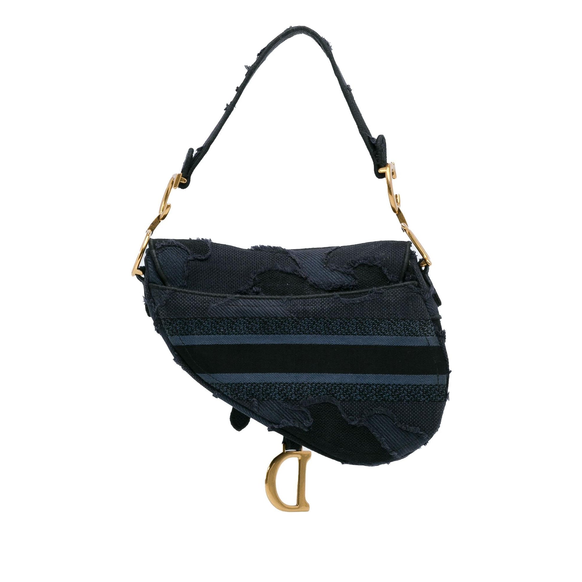 Dior Camouflage Saddle Bag Shg Wvlzij Embroidered Shoulder Bag