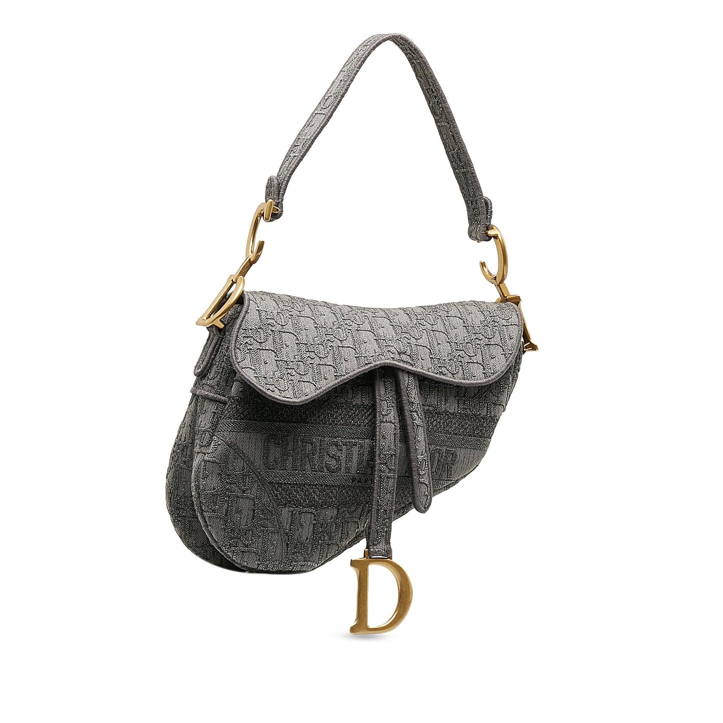 Dior Saddle Bag Shg 7A84Hs Embroidered Shoulder Bag