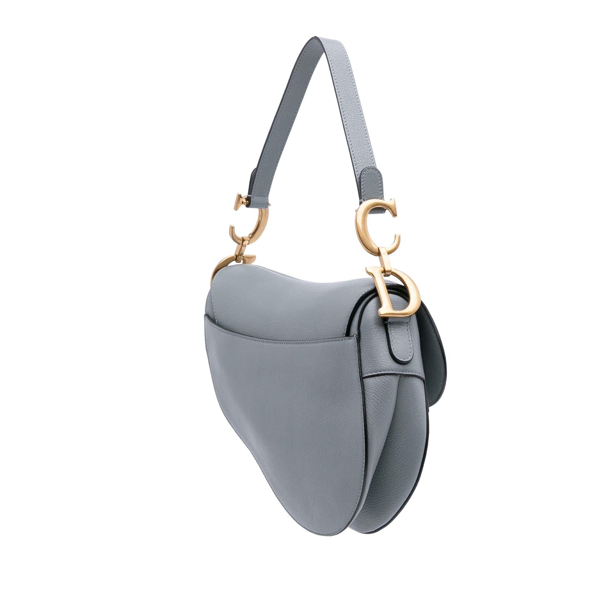 Dior Goatskin Saddle Bag Shoulder Bag Saddle Bag 1