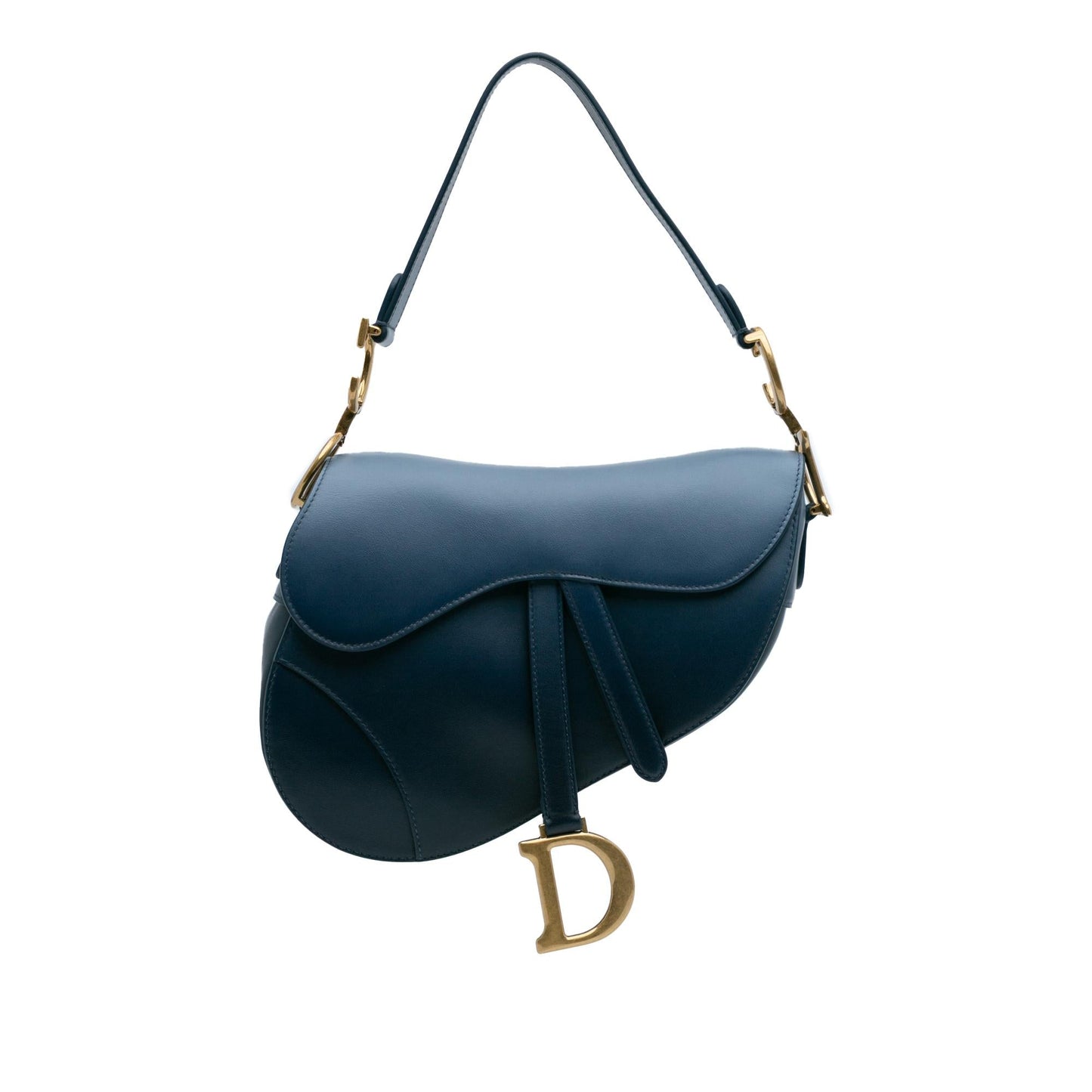 Dior Gradient Calfskin Saddle Bag Shoulder Bag