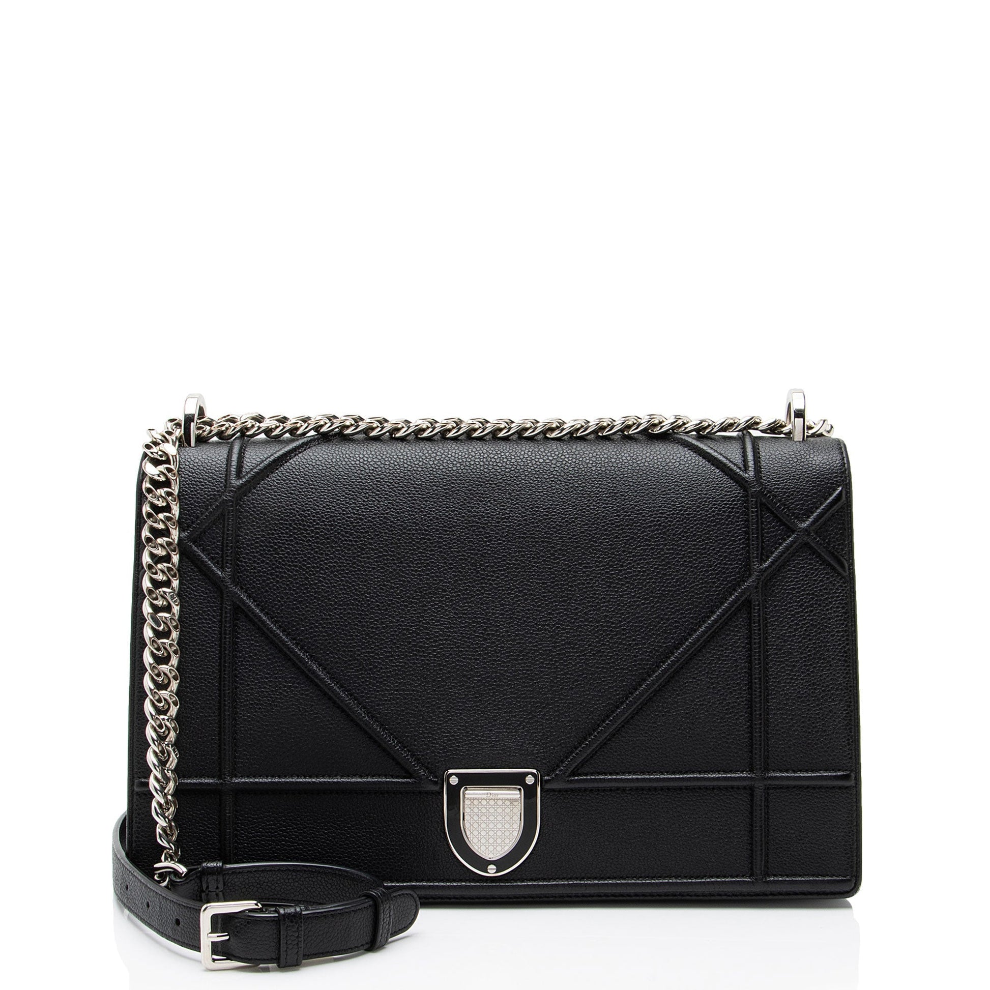 Dior Grained Calfskin ama Shoulder Bag Large