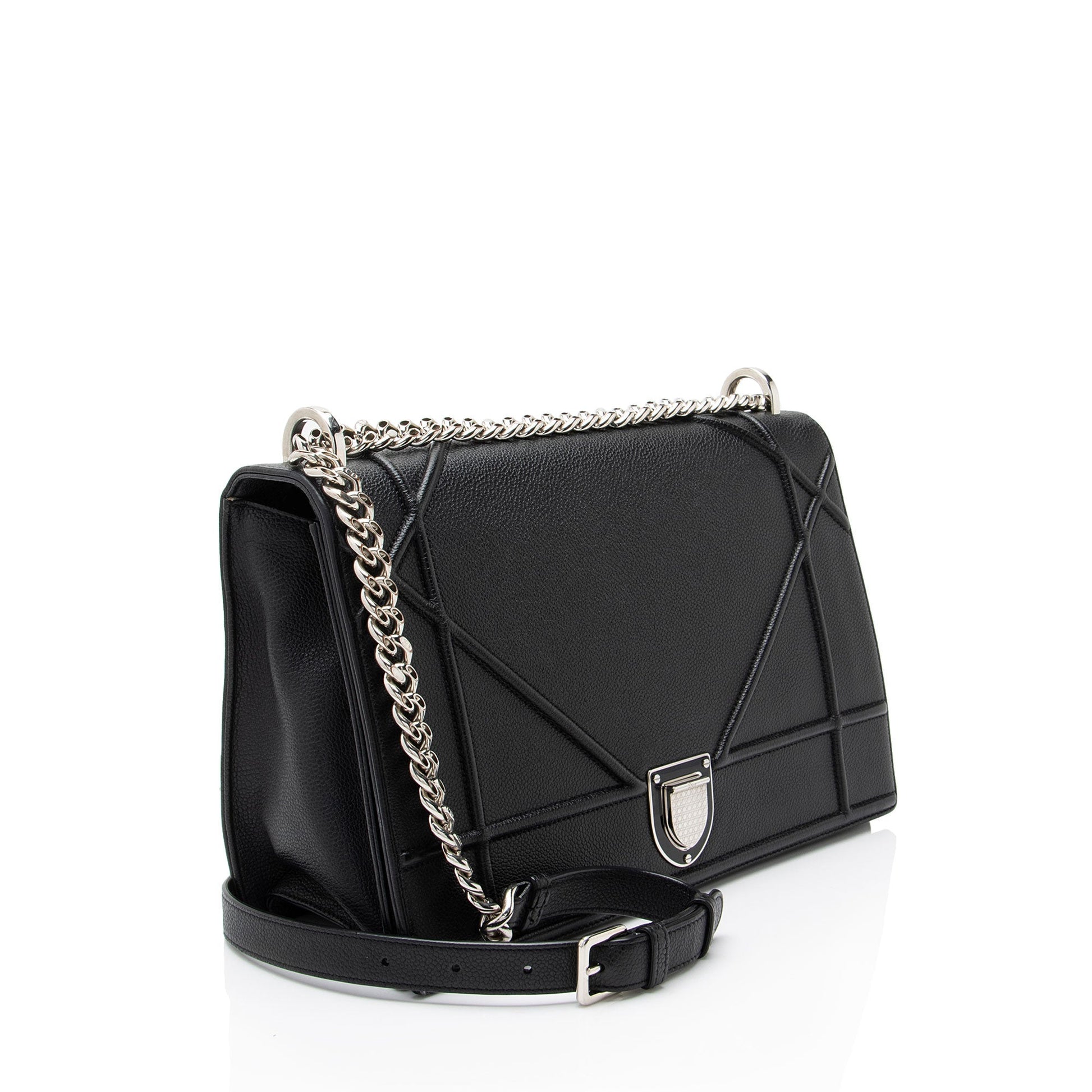 Dior Grained Calfskin ama Shoulder Bag Large