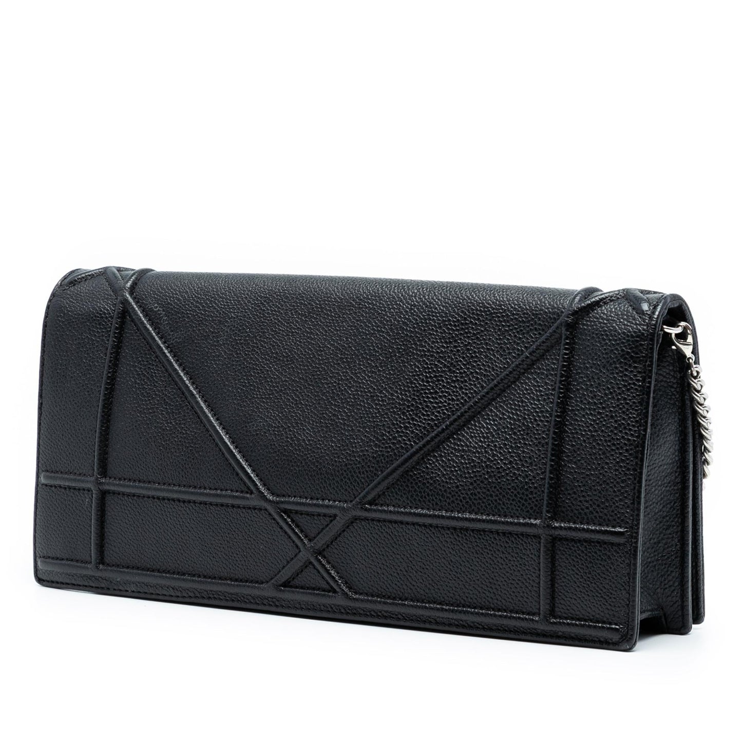 Dior Grained Calfskin ama Pochette Clutch Clutch Bag