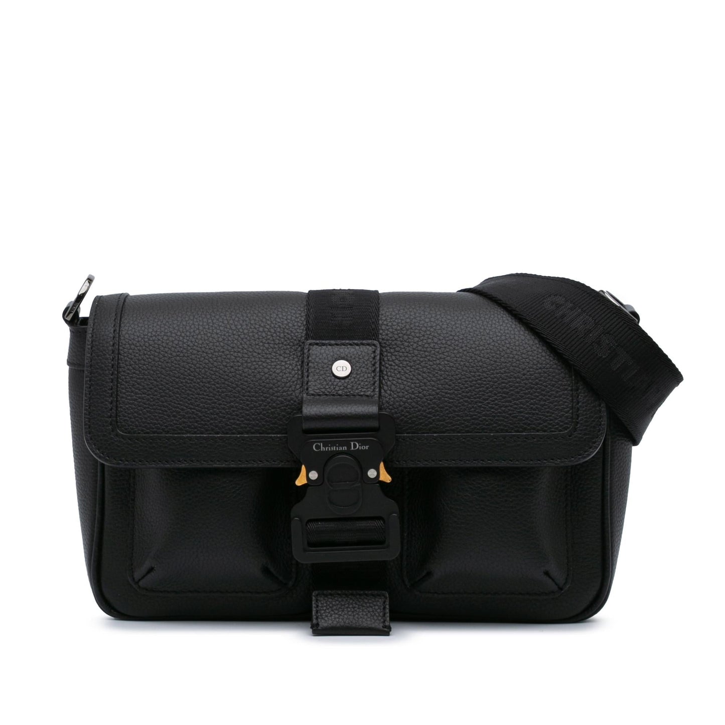 Dior Grained Calfskin Hit The Road Bag Crossbody Bag
