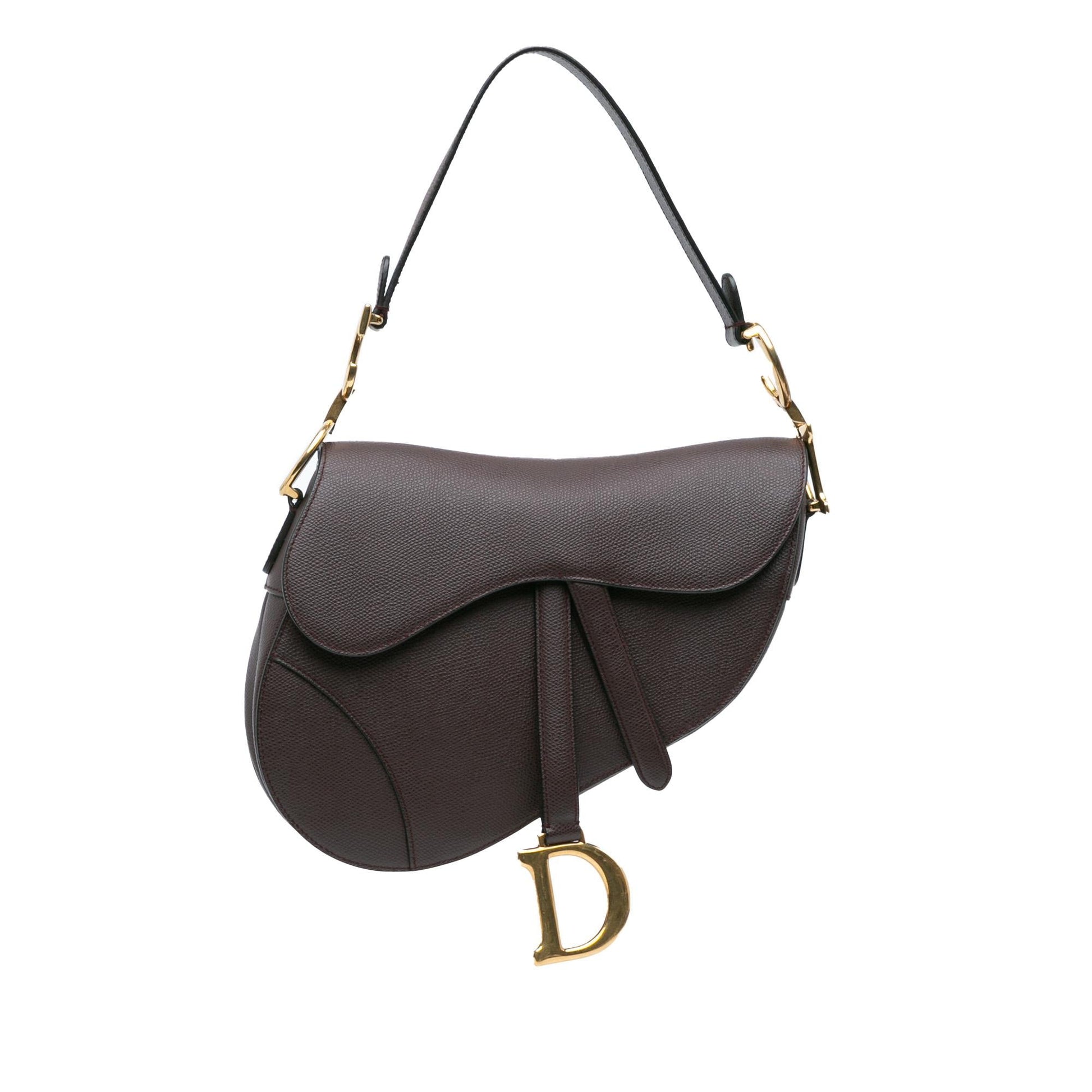 Dior Grained Calfskin Saddle Bag Shoulder Bag Bag Shg D5Benk