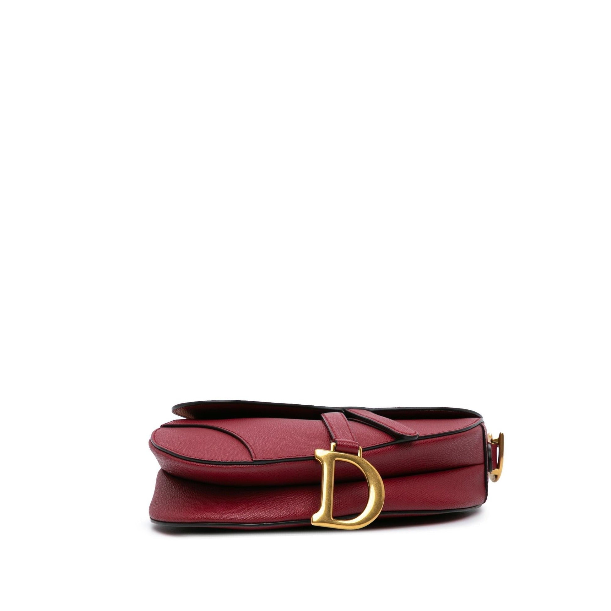 Dior Grained Calfskin Saddle Bag Shoulder Bag Calfskin Saddle Bag