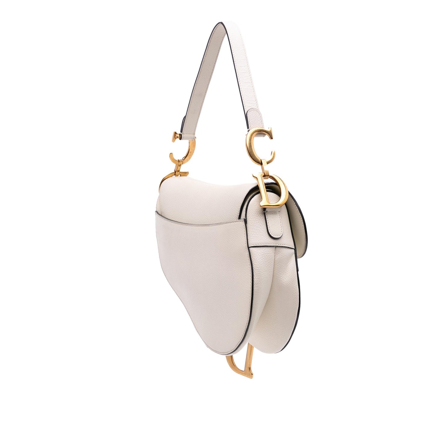 Dior Grained Calfskin Saddle Bag Shoulder Bag Saddle Bag 5
