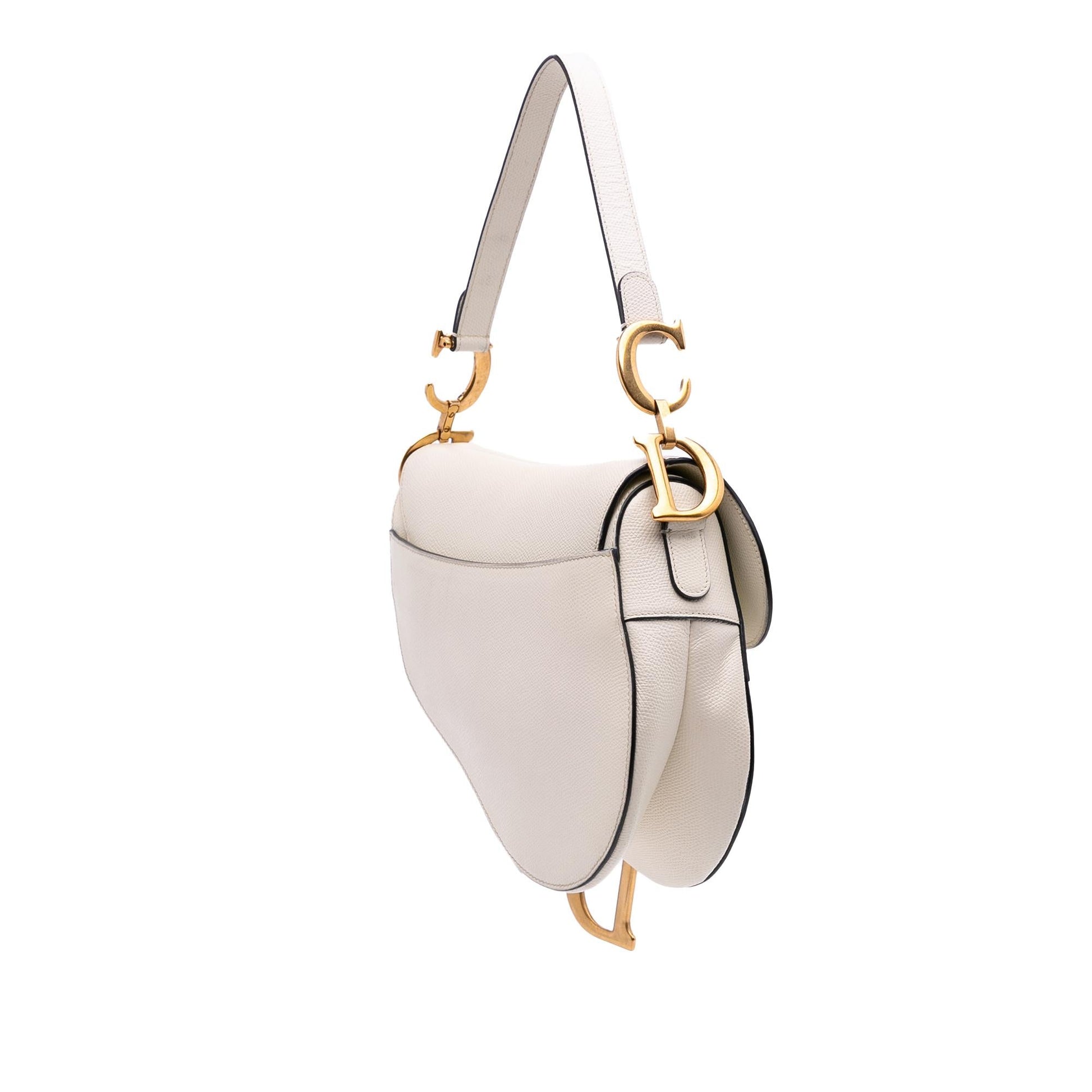 Dior Grained Calfskin Saddle Bag Shoulder Bag Saddle Bag 5