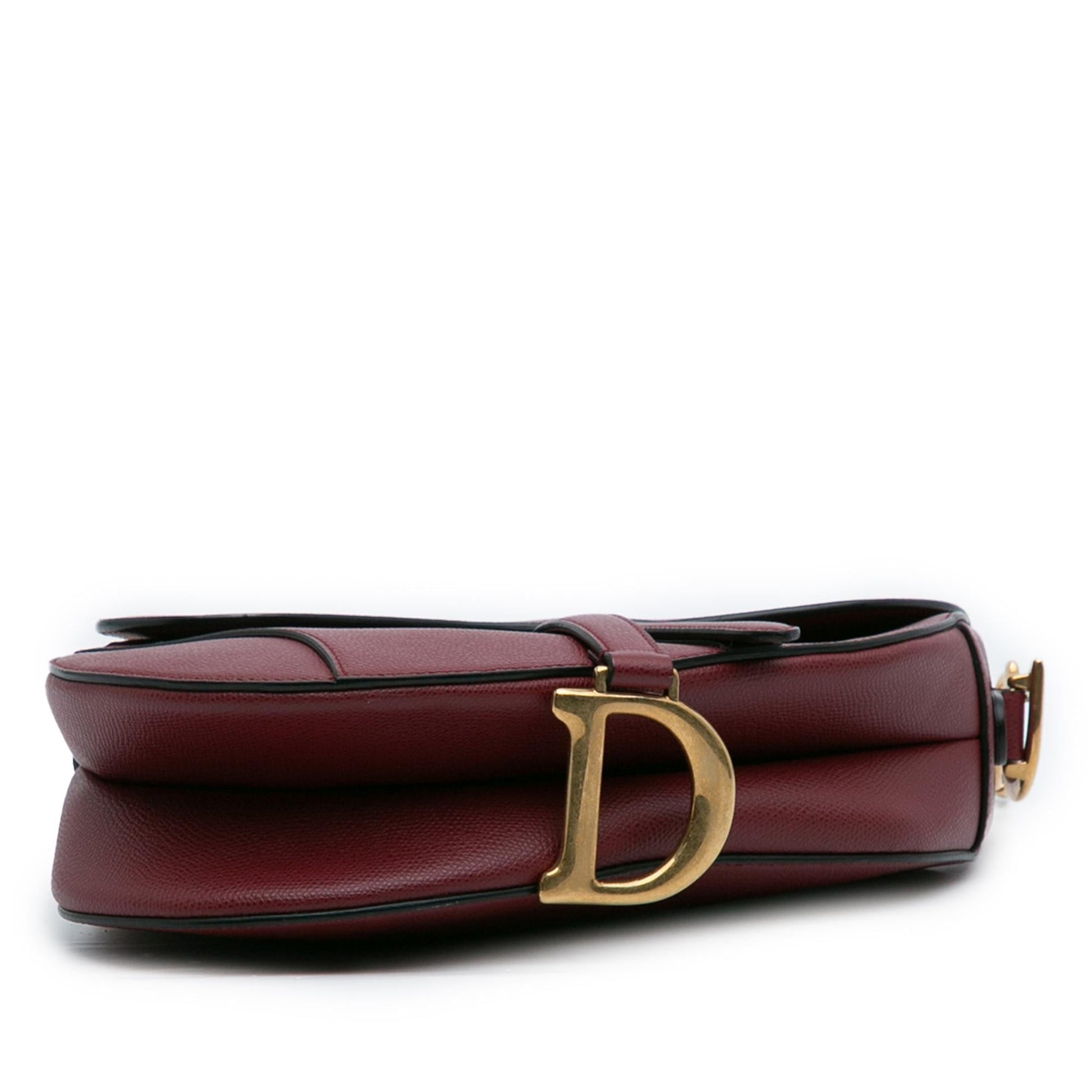 Dior Grained Calfskin Saddle Bag Shoulder Bag Saddle Bag 8