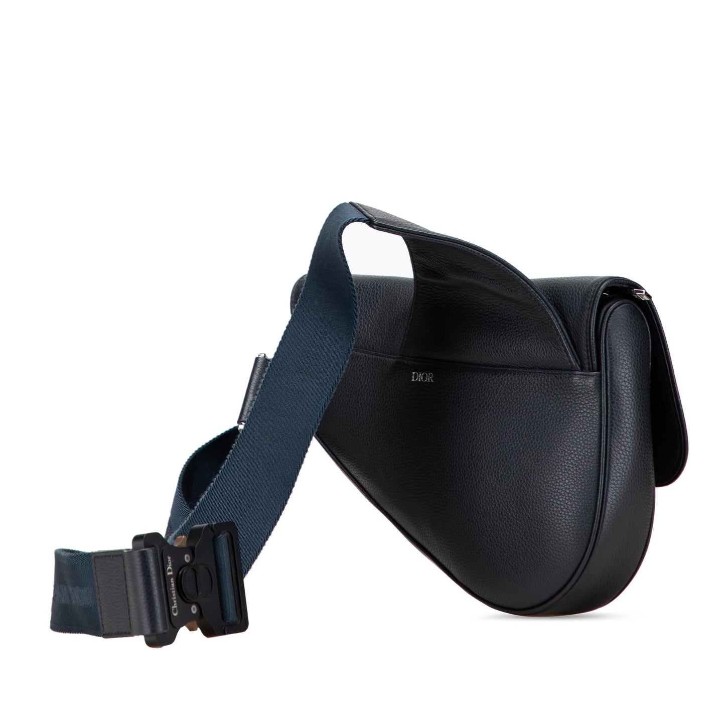 Dior Grained Calfskin Saddle Bag Crossbody Bag Saddle Bag 9