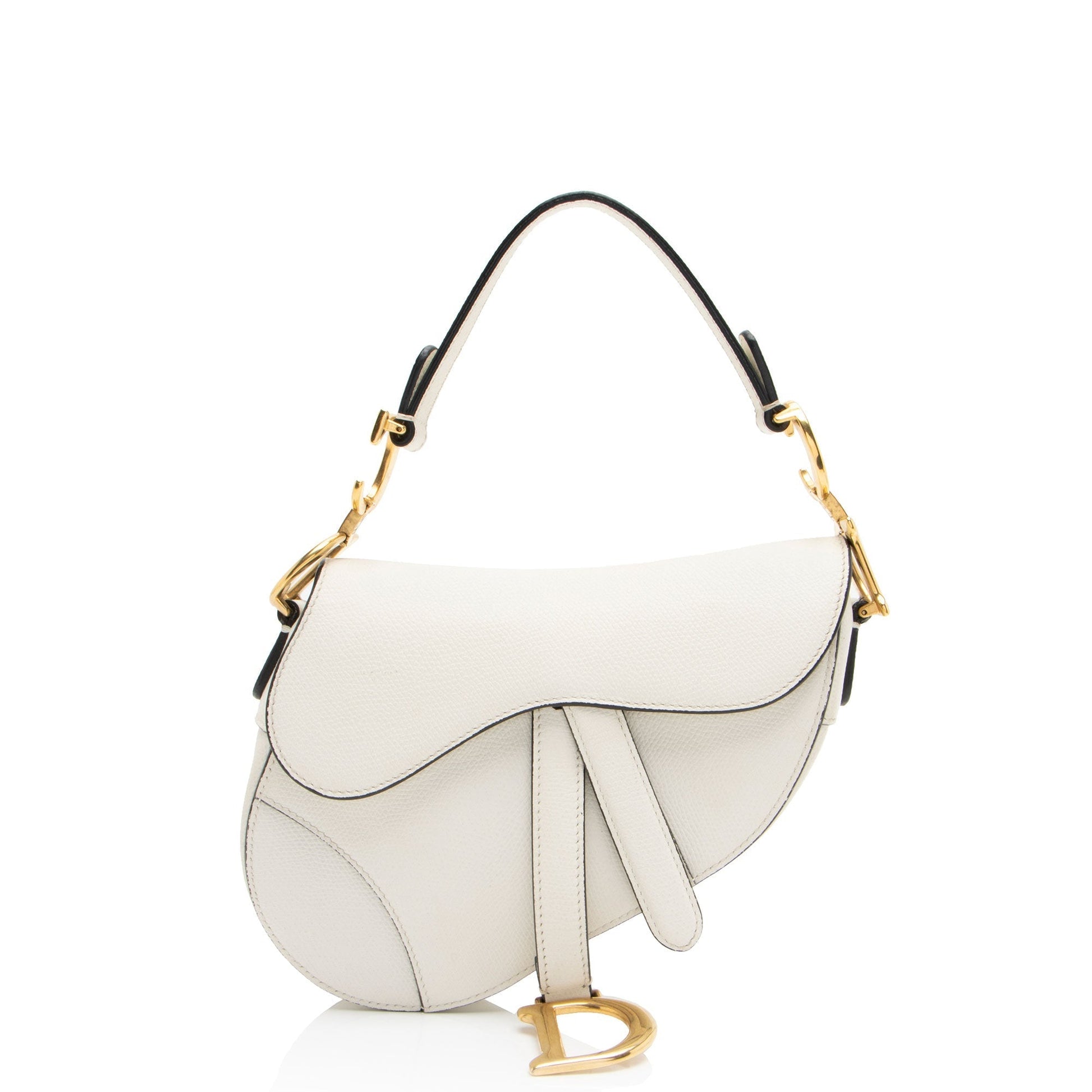 Dior Grained Calfskin Saddle Bag Mini Shoulder Bag Saddle Mini Bag