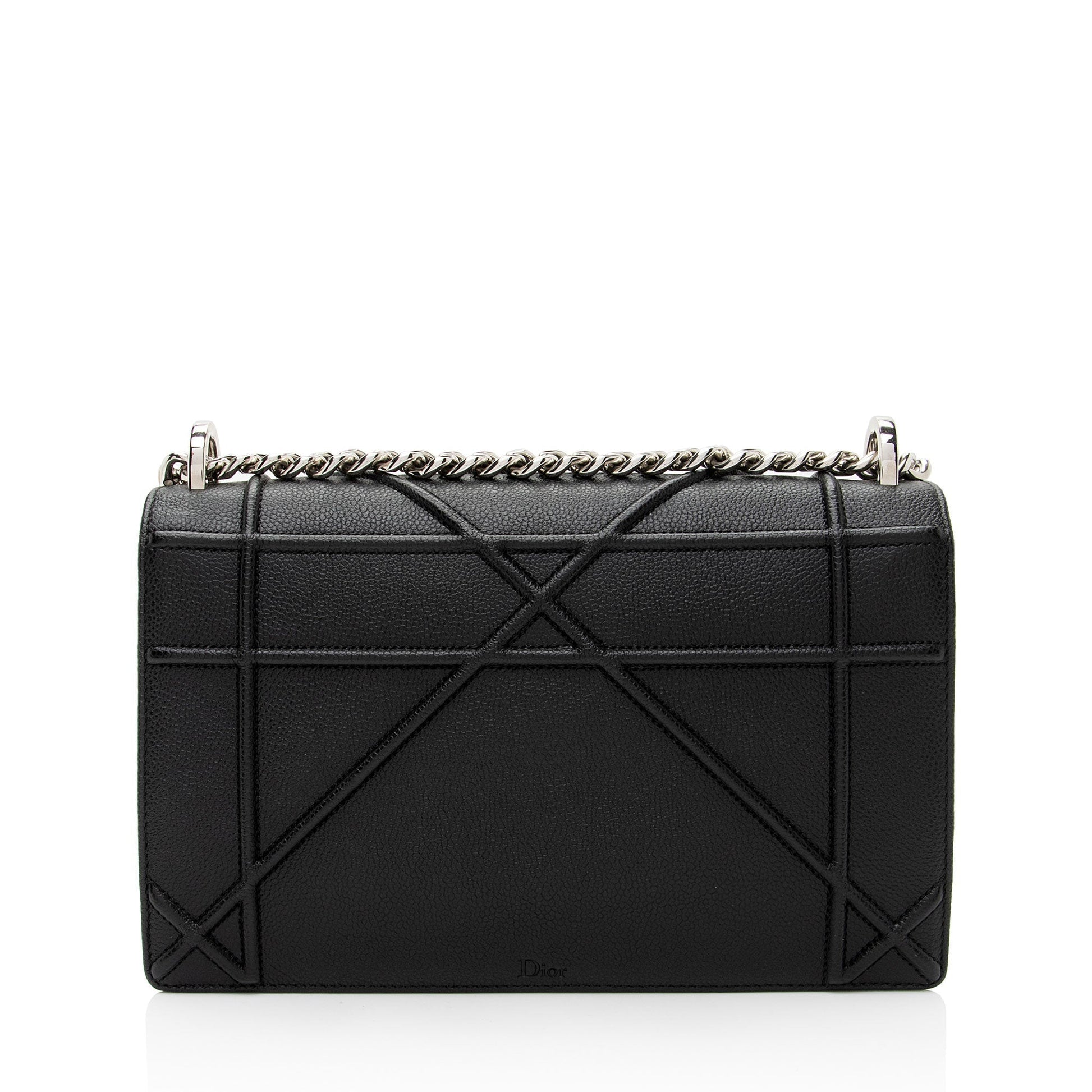 Dior Grained ama Shoulder Bag Shf Kziqlt Leather Medium
