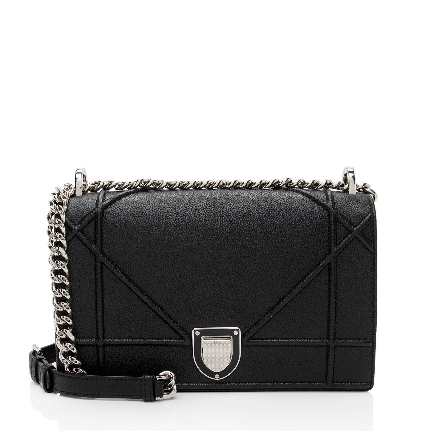 Dior Grained ama Shoulder Bag Shf Kziqlt Leather Medium