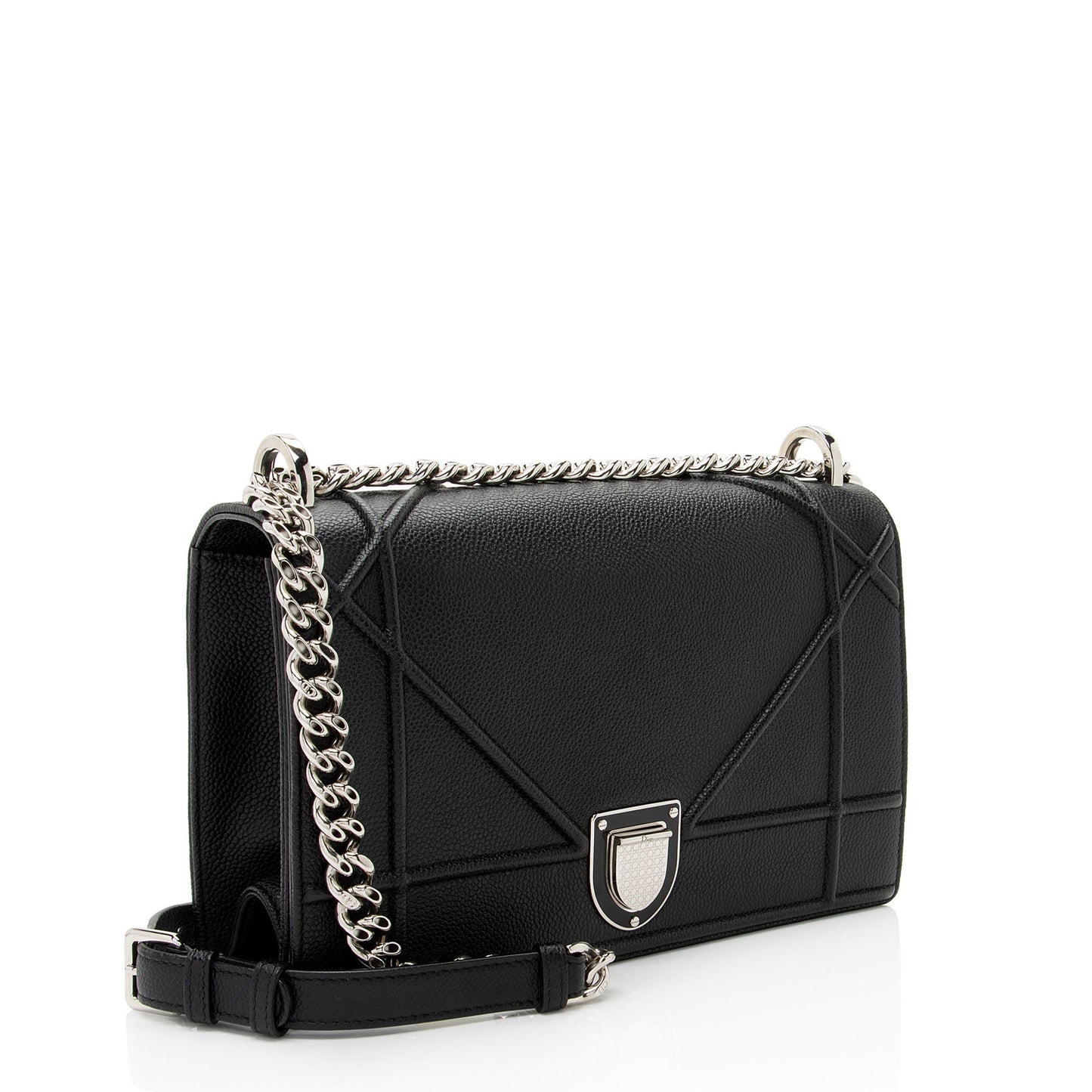 Dior Grained ama Shoulder Bag Shf Kziqlt Leather Medium