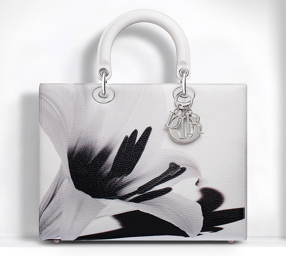 Dior Lady Floral Bag Large Travel Bag