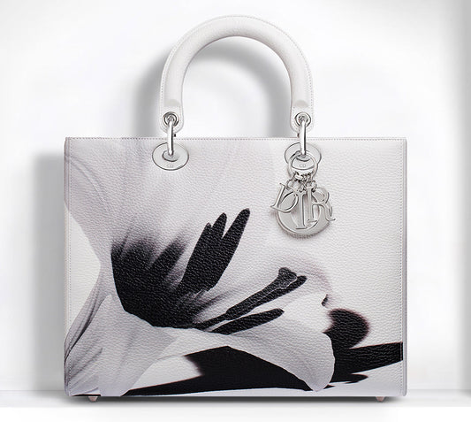 Dior Lady Floral Bag Large Travel Bag