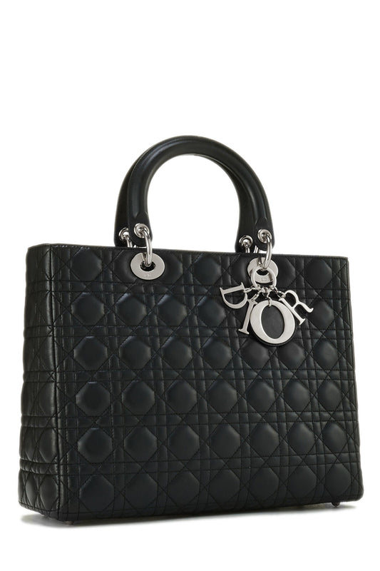 Dior Cannage Lady Bag Large Travel Bag
