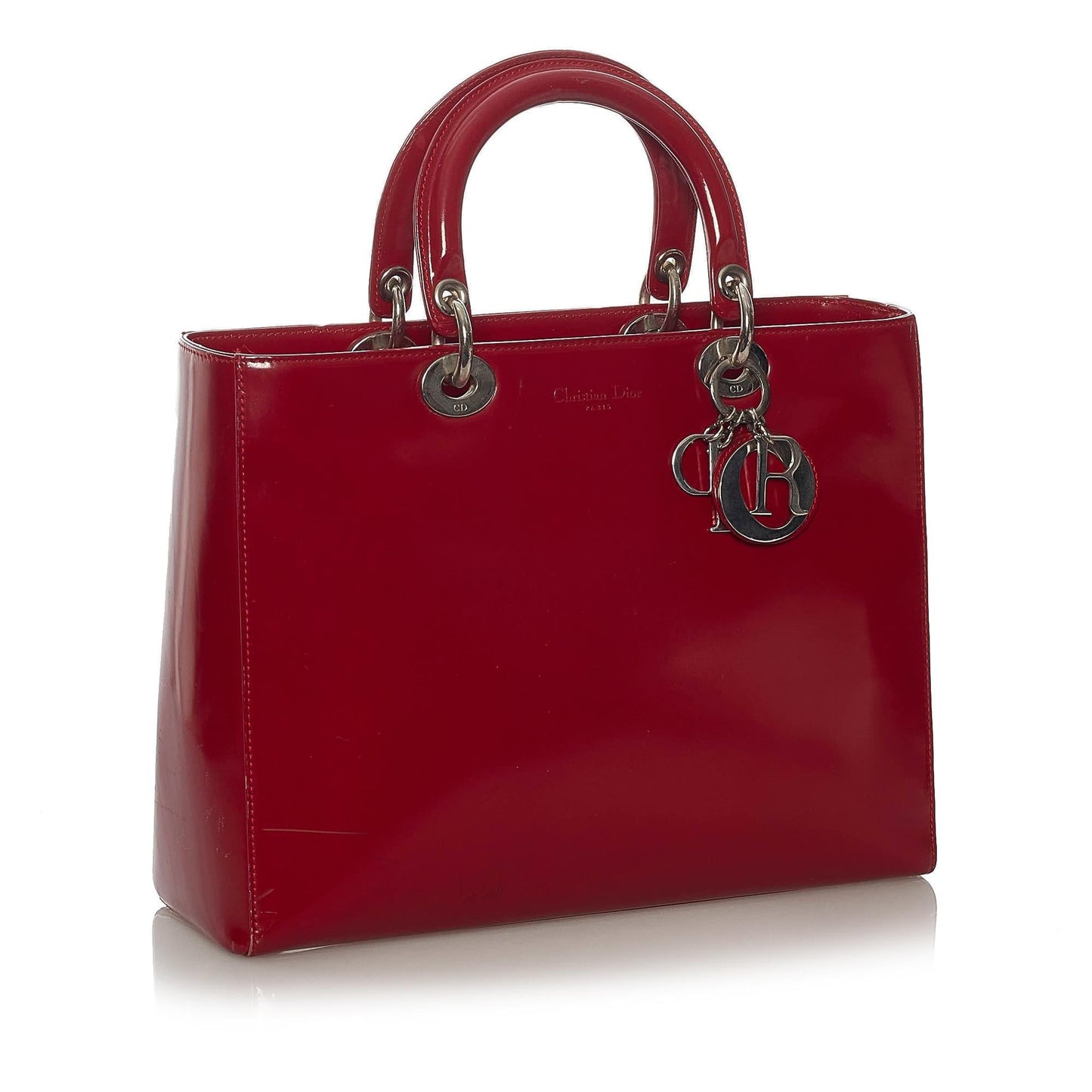 Dior Lady Handbag Shg Leather Satchel Bag