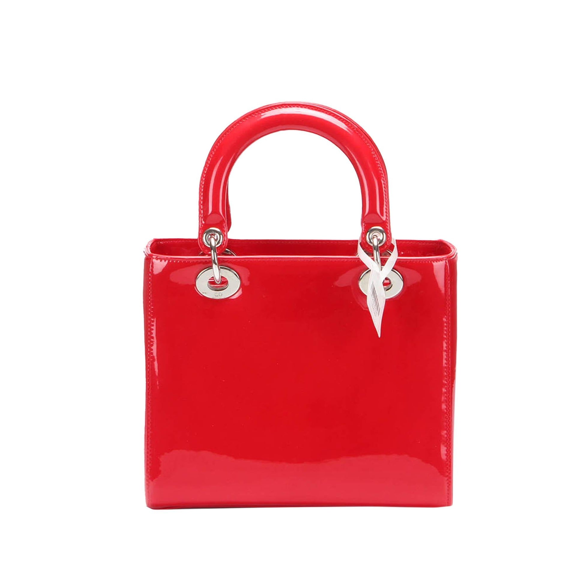 Dior Lady Satchel Shg Jr9Q1S Leather Patent Satchel Bag