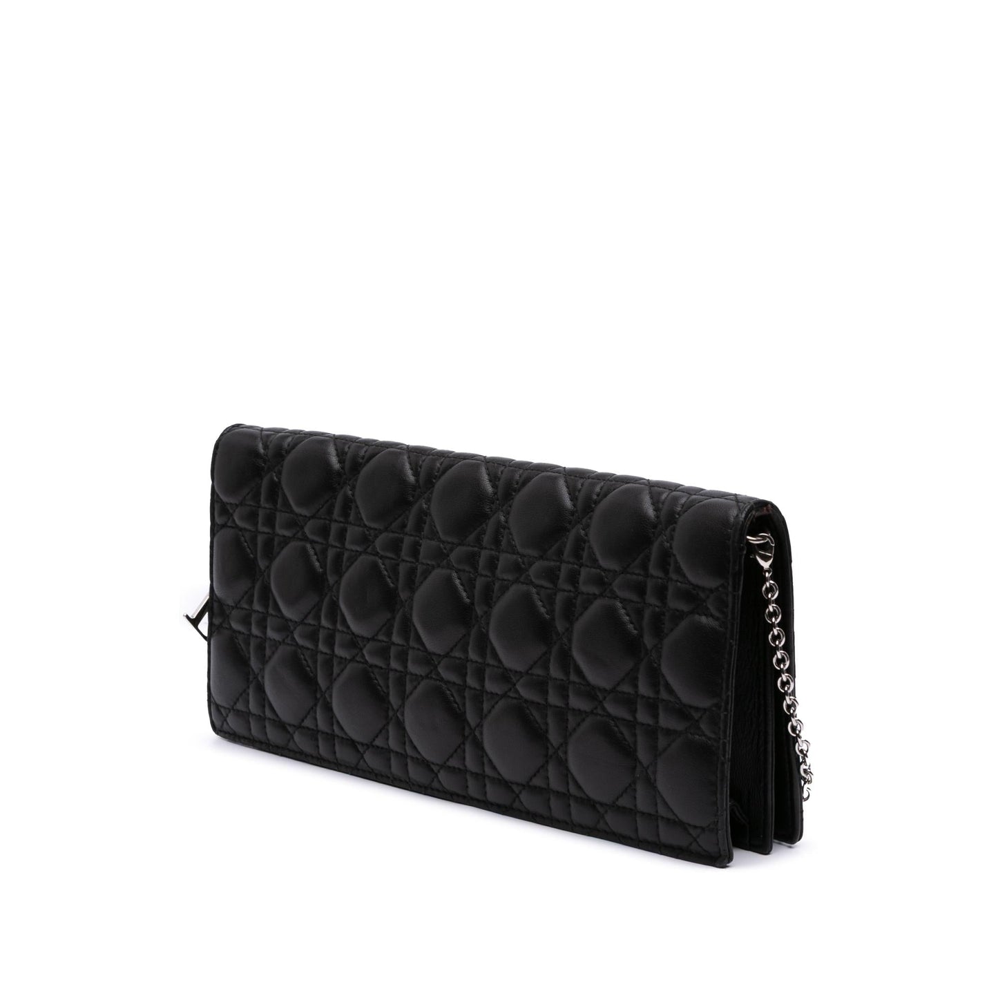 Dior Cannage Lady Convertible Clutch Lambskin Clutch Bag Convertible Clutch 1