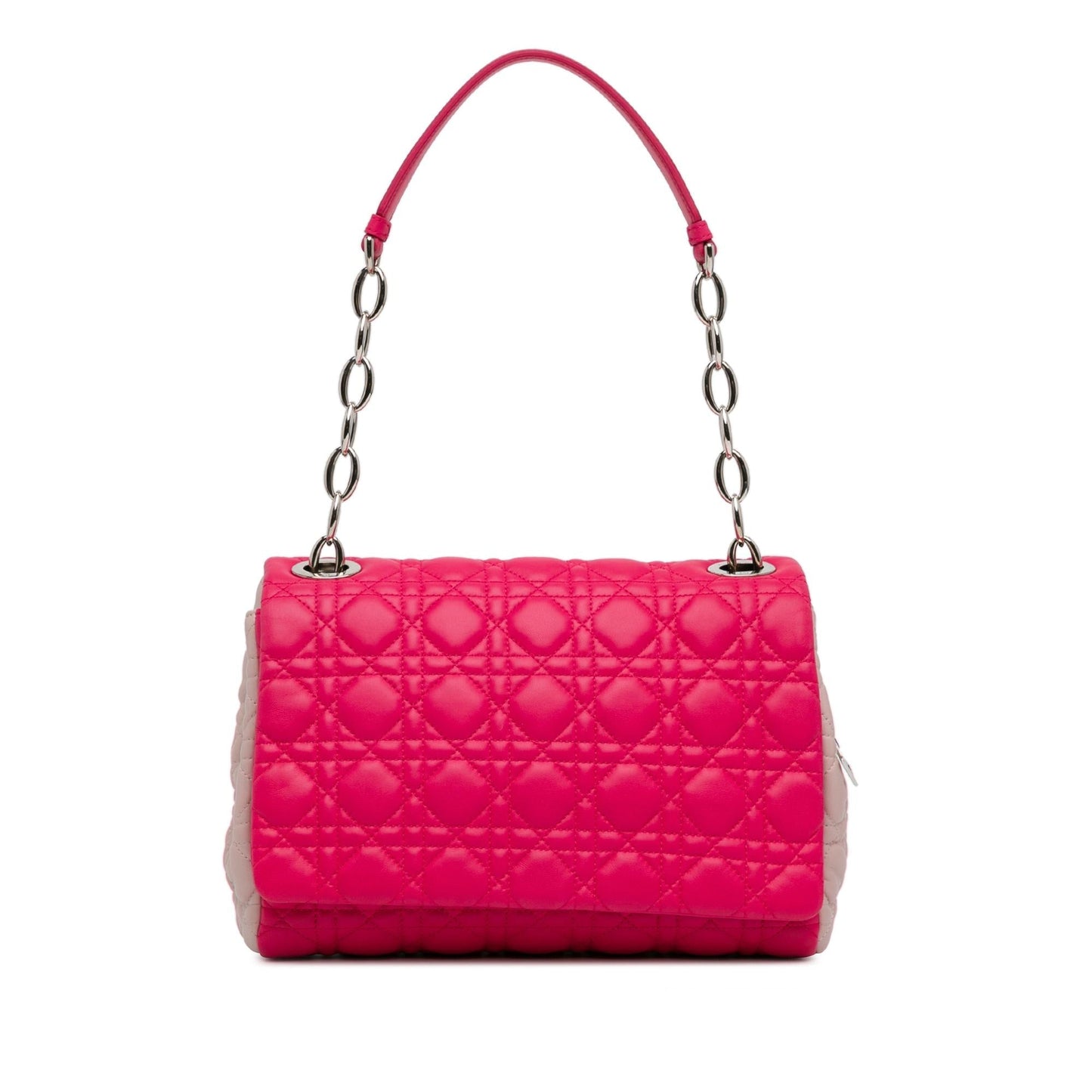 Dior Cannage Soft Shg Shoulder Bag Lambskin Flap