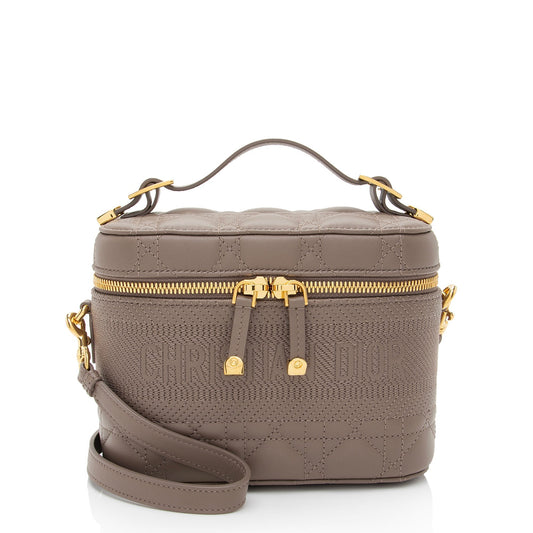 Dior travel Vanity Case Crossbody Bag Lambskin Small
