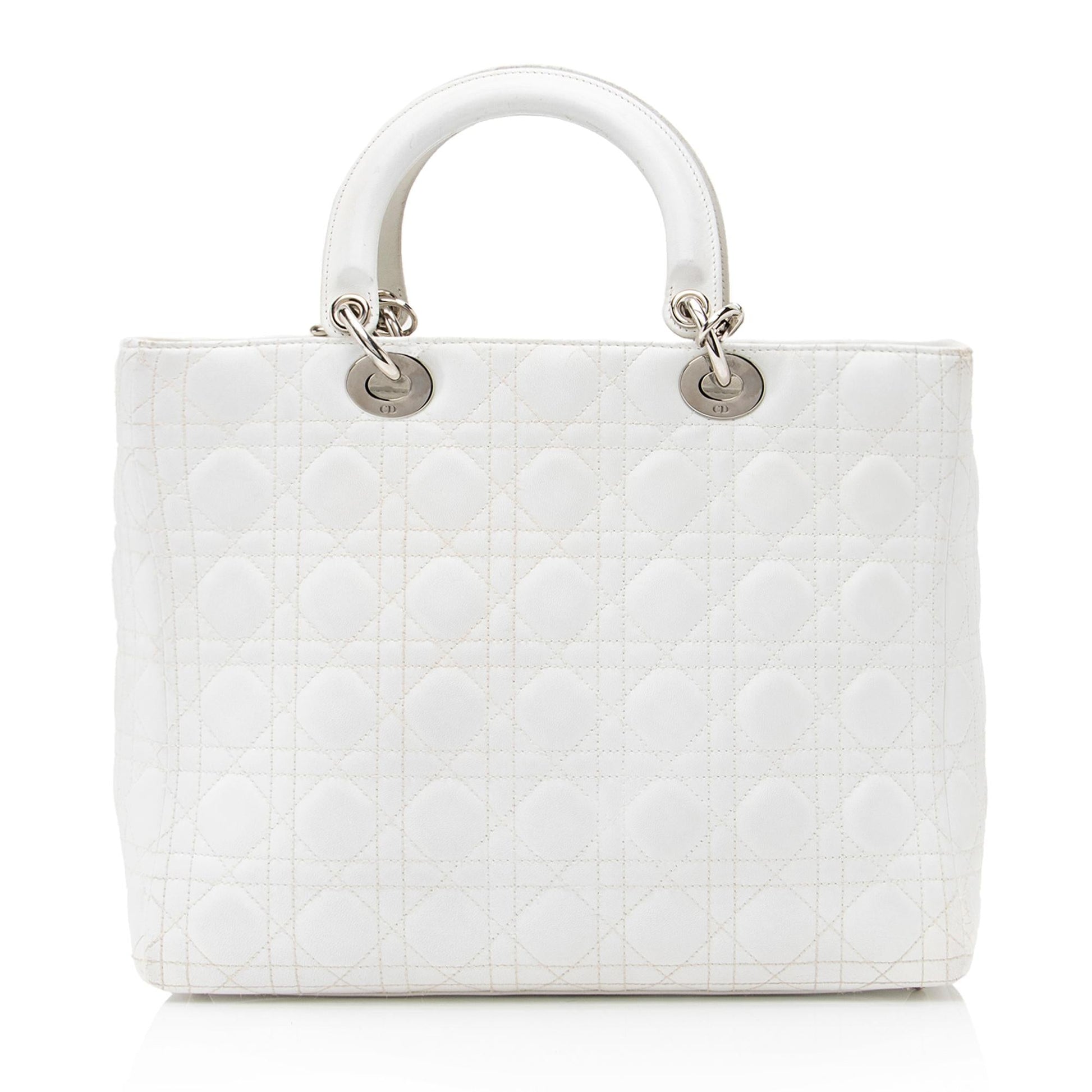 Dior Lady Tote Final Sale Shf Lambskin Large Tote Bag Tote Shf 23256