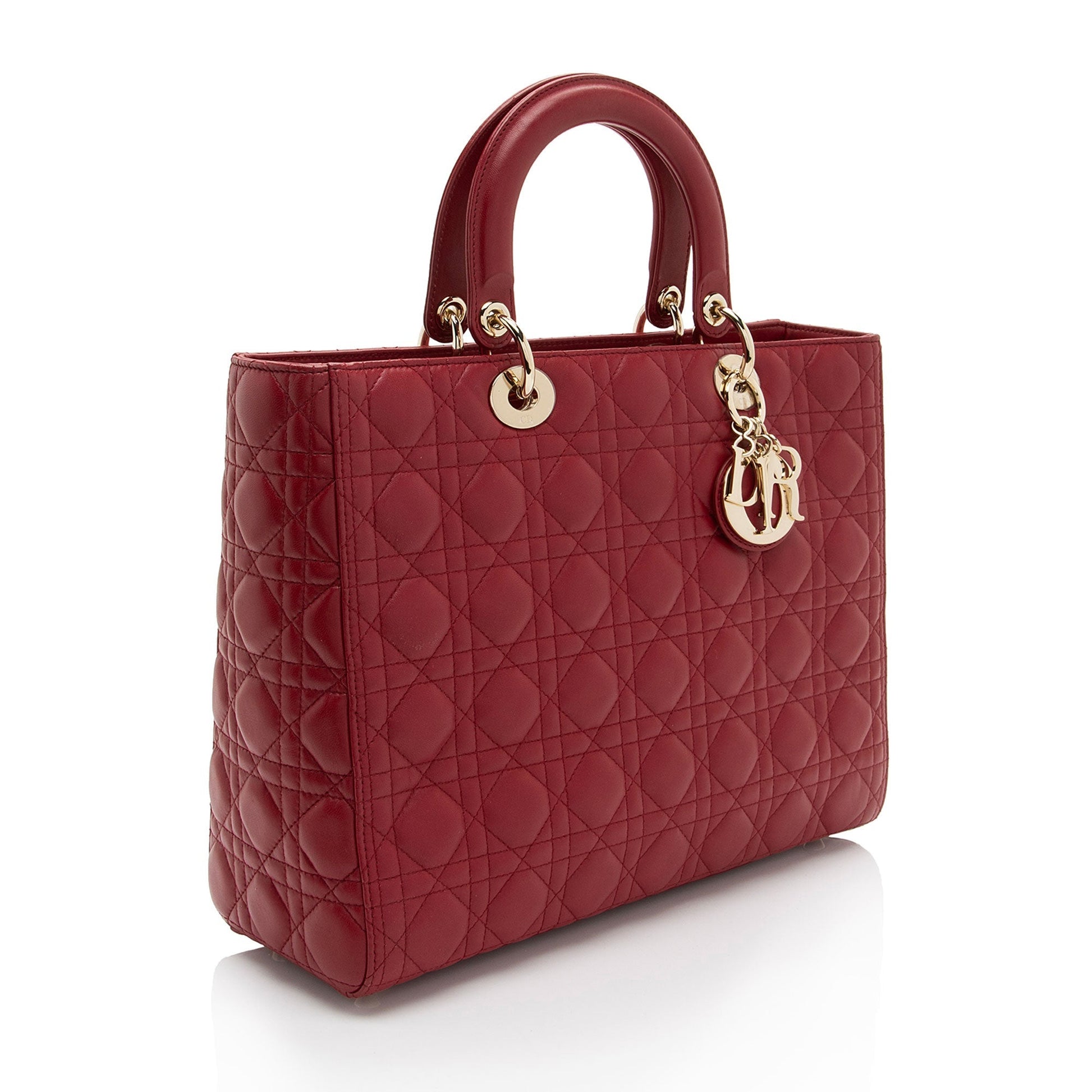 Dior Lady Tote Shf Qajy9M Lambskin Large Tote Bag