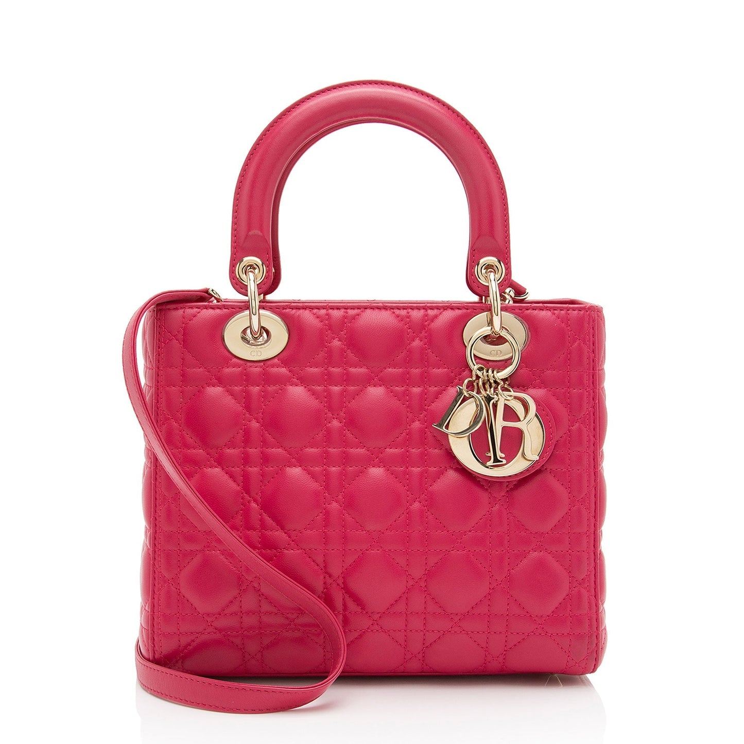 Dior Lady Tote Shf Kyzd71 Lambskin Medium Tote Bag