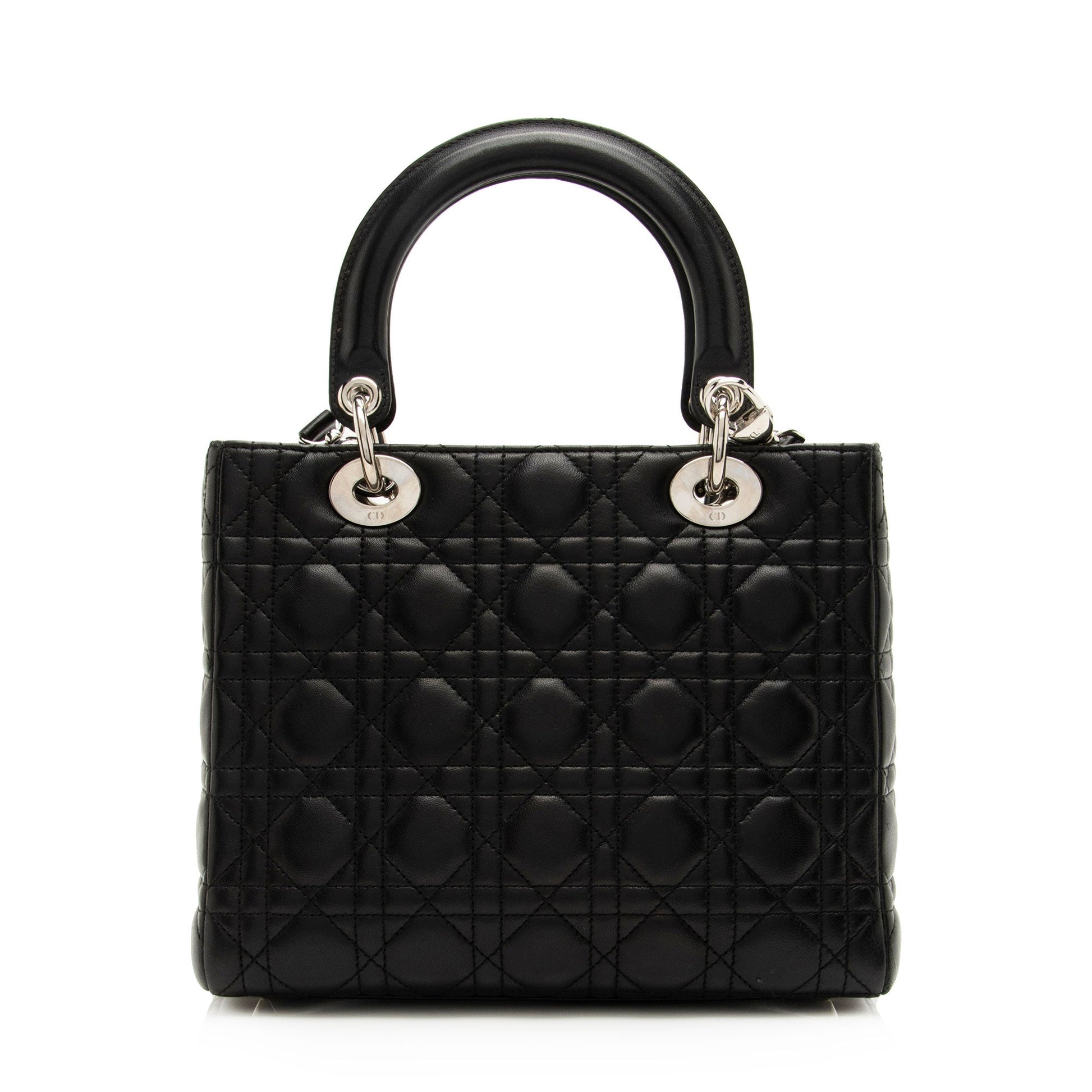 Dior Lady Tote Shf Pcv3Bo Lambskin Medium Tote Bag