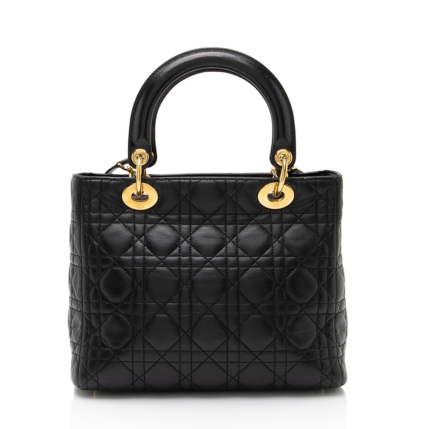 Dior Lady Tote Shf Anltpc Lambskin Medium Tote Bag