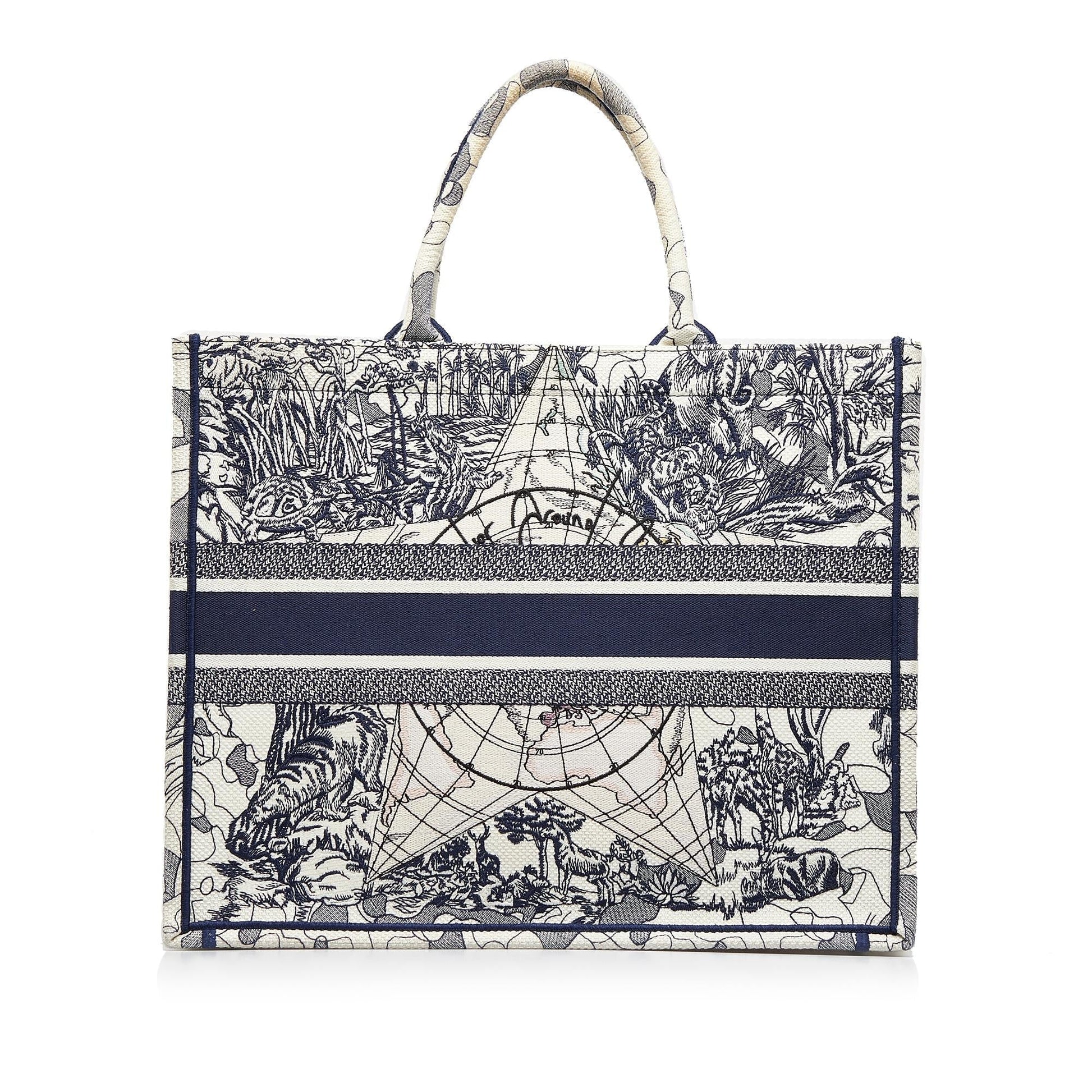 Dior Around The World Book Tote Shg Kkgiue Large Tote Bag