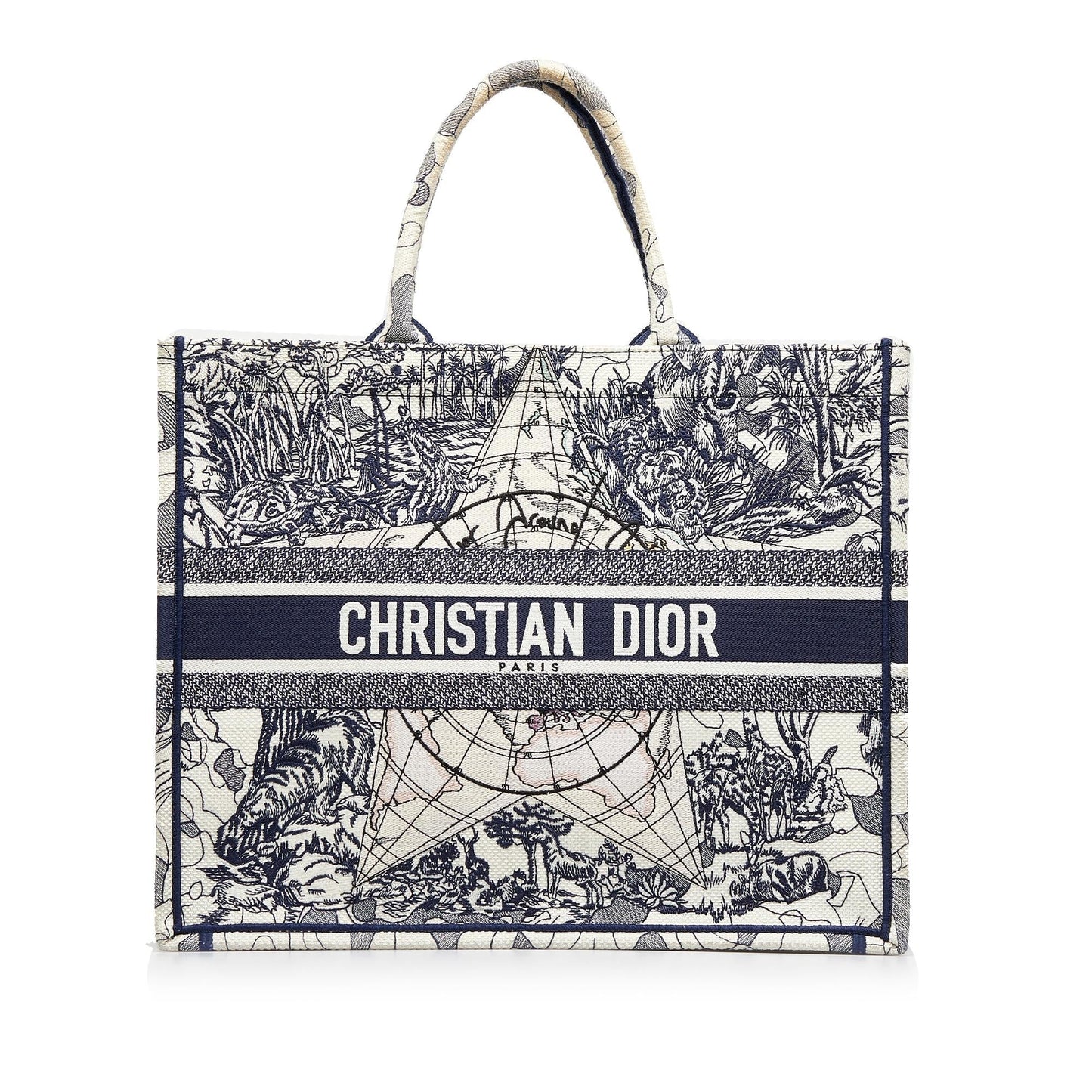 Dior Around The World Book Tote Shg Kkgiue Large Tote Bag