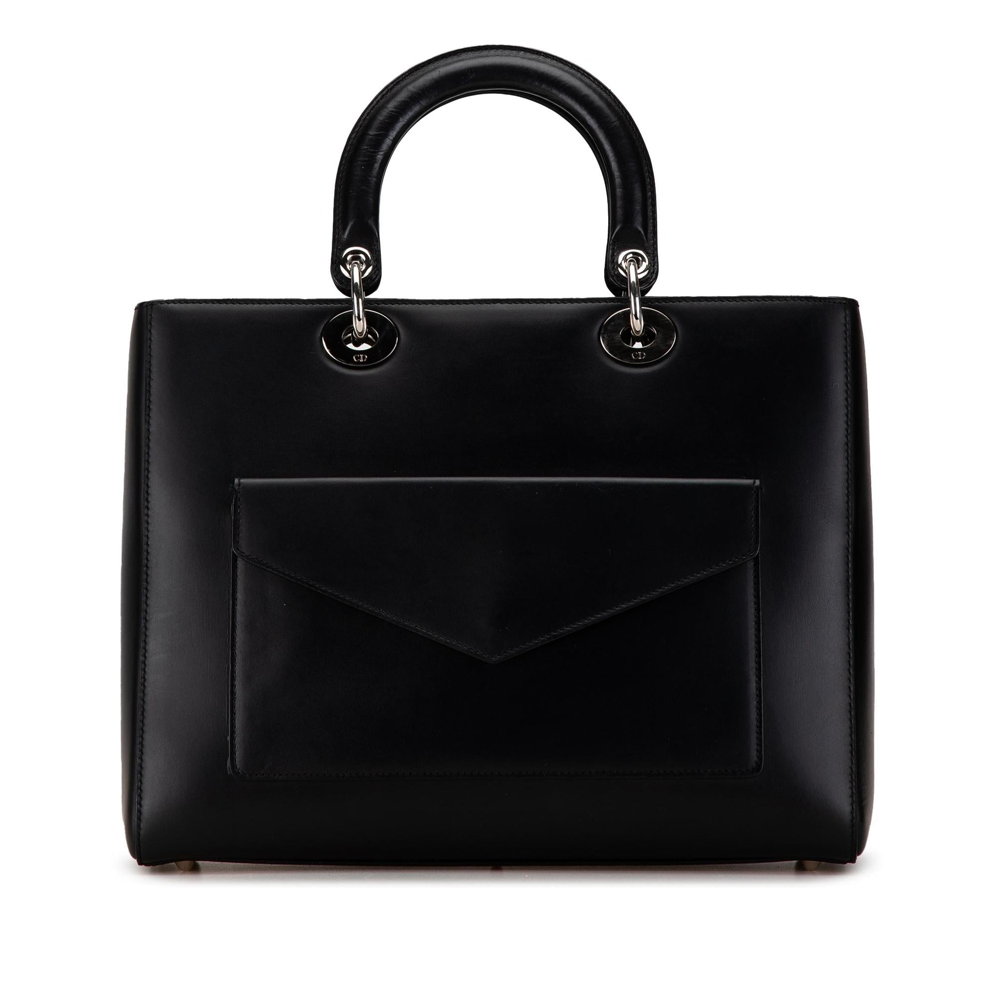 Dior Calfskin Lady Pocket Tote Shg 9Lpkpk Large Tote Bag