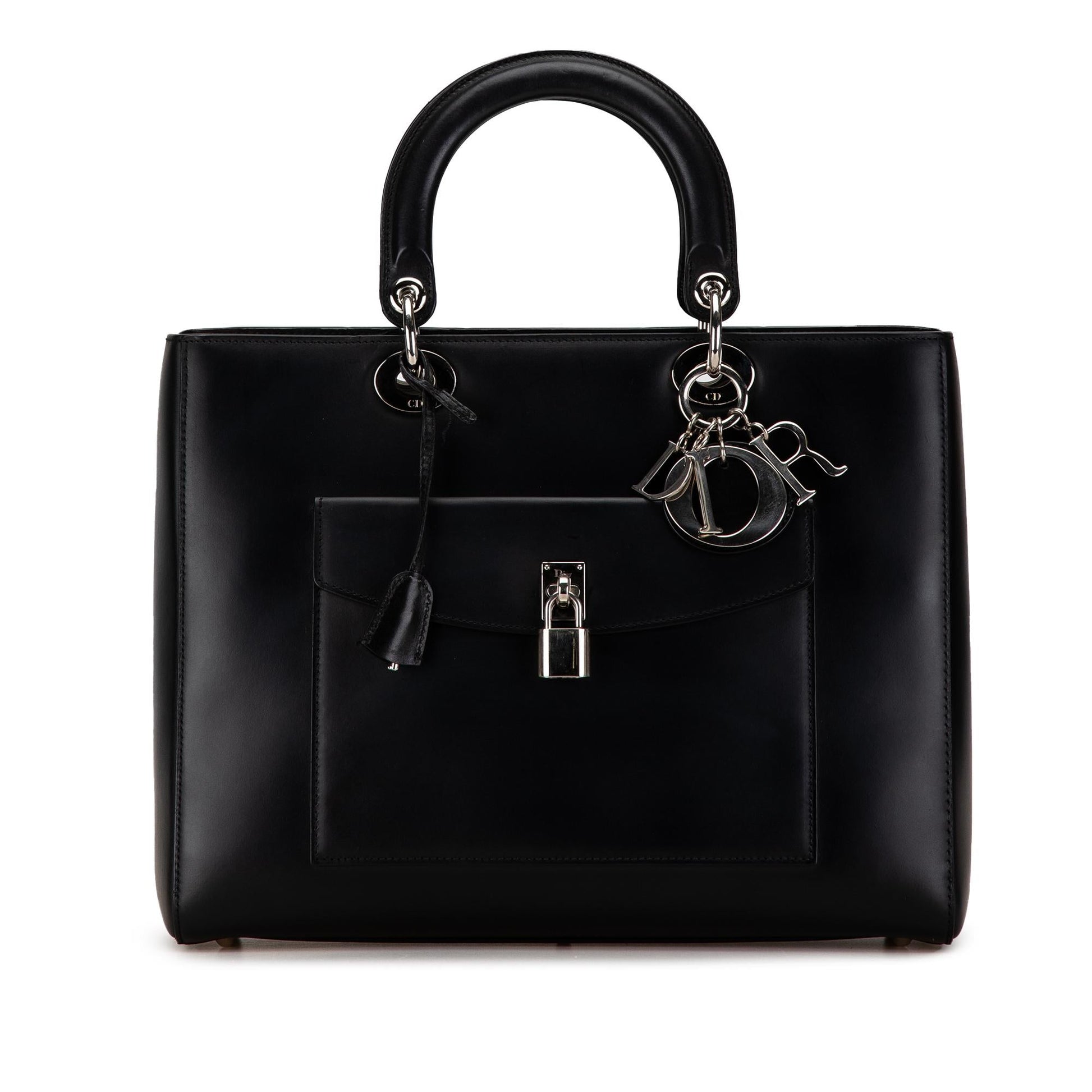 Dior Calfskin Lady Pocket Tote Shg 9Lpkpk Large Tote Bag