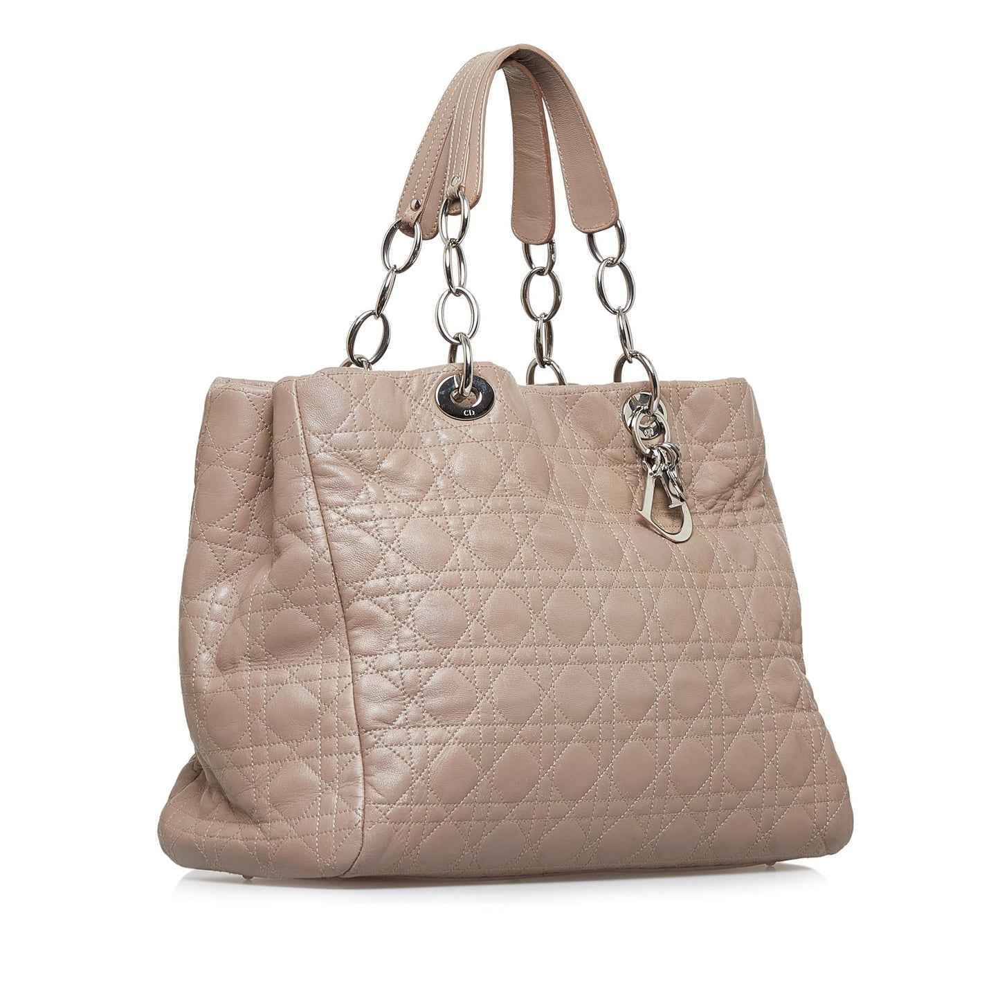 Dior Cannage Soft Lady Shg Lbvtoe Tote Bag Large